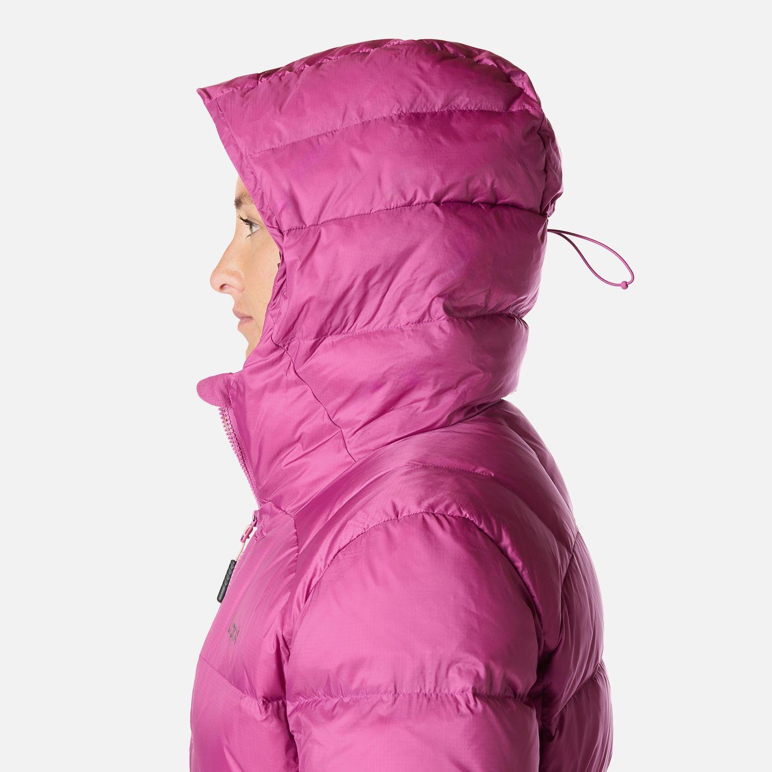 Chaqueta Mujer Rokko Down Hoody Jacket Purpura Lippi I26-4