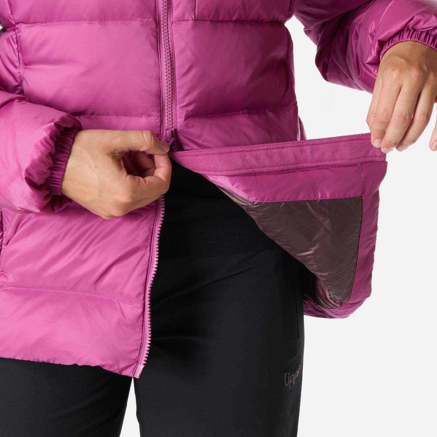 Chaqueta Mujer Rokko Down Hoody Jacket Purpura Lippi I26-6