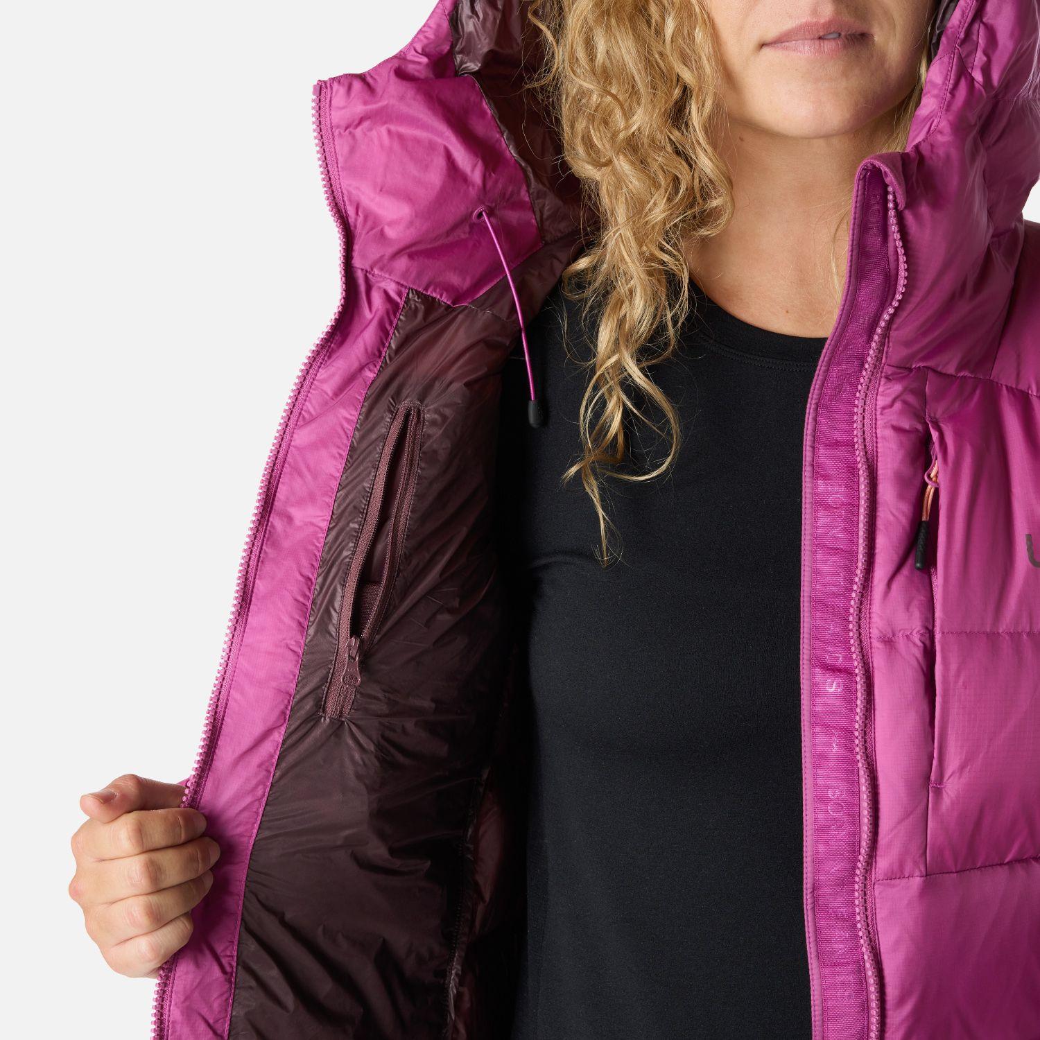 Chaqueta Mujer Rokko Down Hoody Jacket Purpura Lippi I26-8