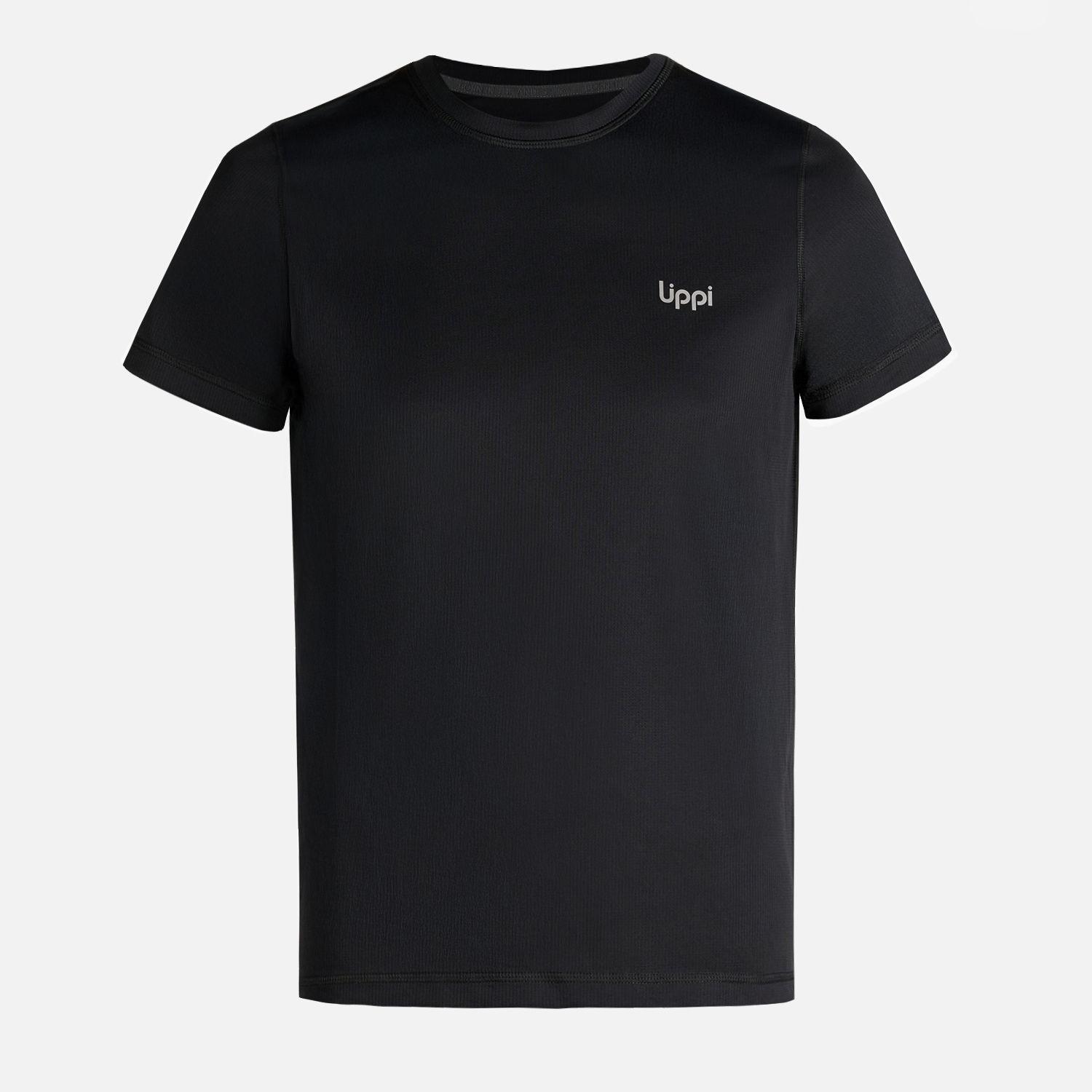 Polera Teen Boy Core Q-Dry T-Shirt Negro Lippi V26-5