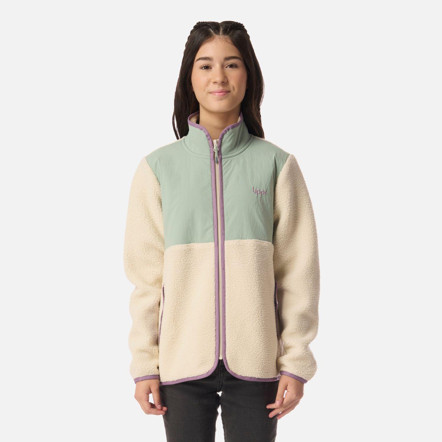 Polar Teen Girl Glaciar Sherpa-Pro Jacket Beige Lippi I26-0