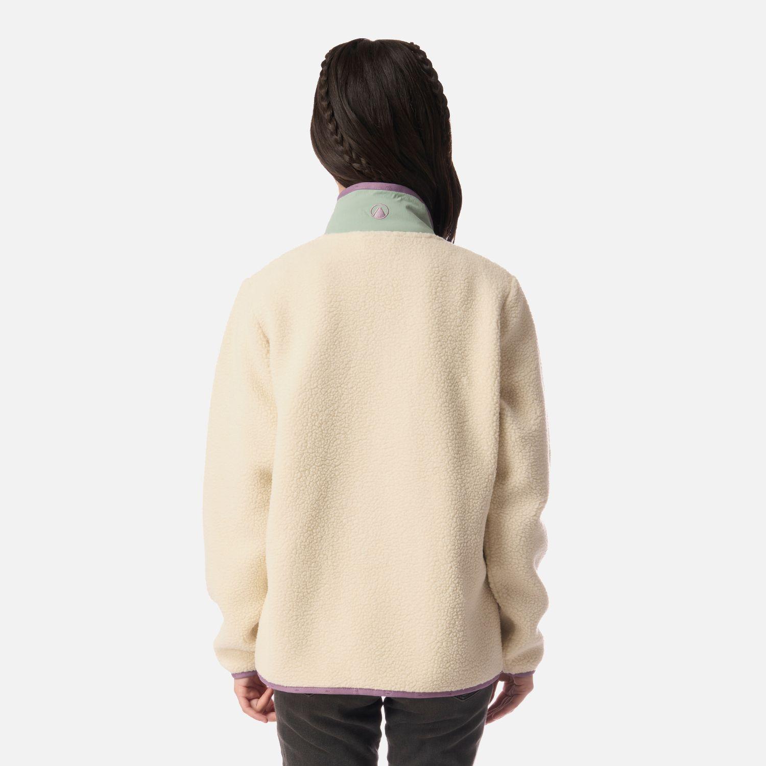 Polar Teen Girl Glaciar Sherpa-Pro Jacket Beige Lippi I26-2