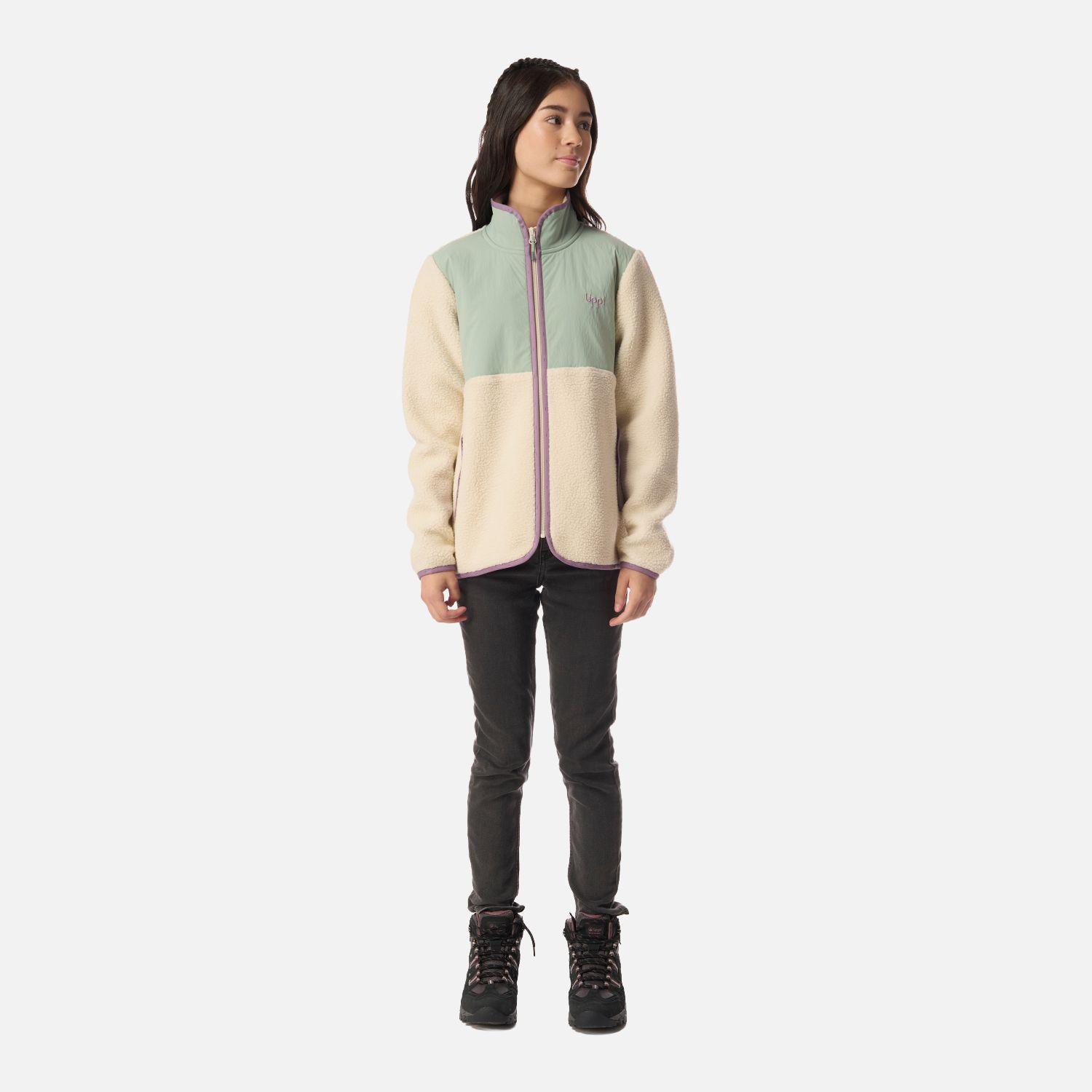 Polar Teen Girl Glaciar Sherpa-Pro Jacket Beige Lippi I26-5