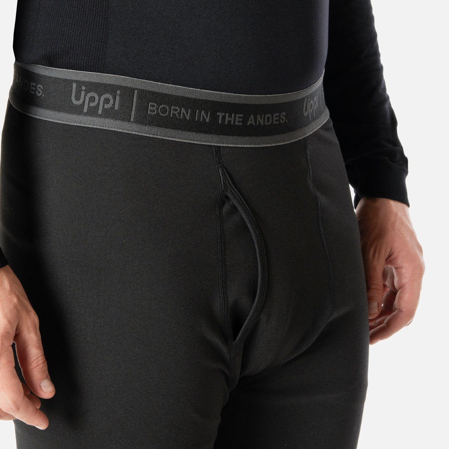 Primera Capa Hombre Skintec Warm Bottom Negro Lippi I26-3
