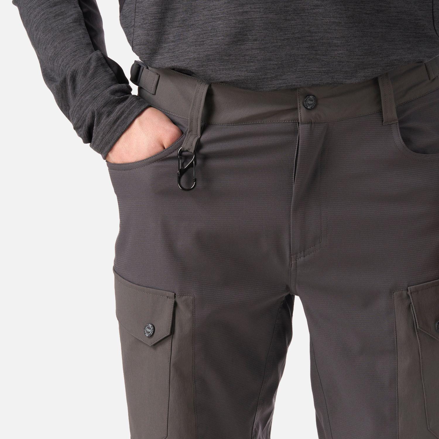 Short Hombre Lennox Q-Dry Shorts Gris Medio Lippi V26-4