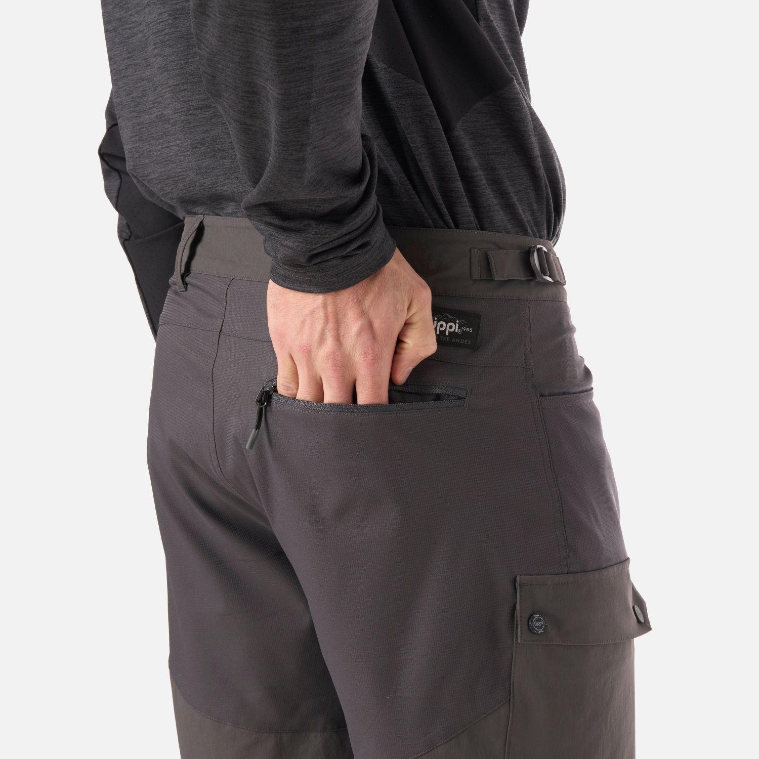 Short Hombre Lennox Q-Dry Shorts Gris Medio Lippi V26-6