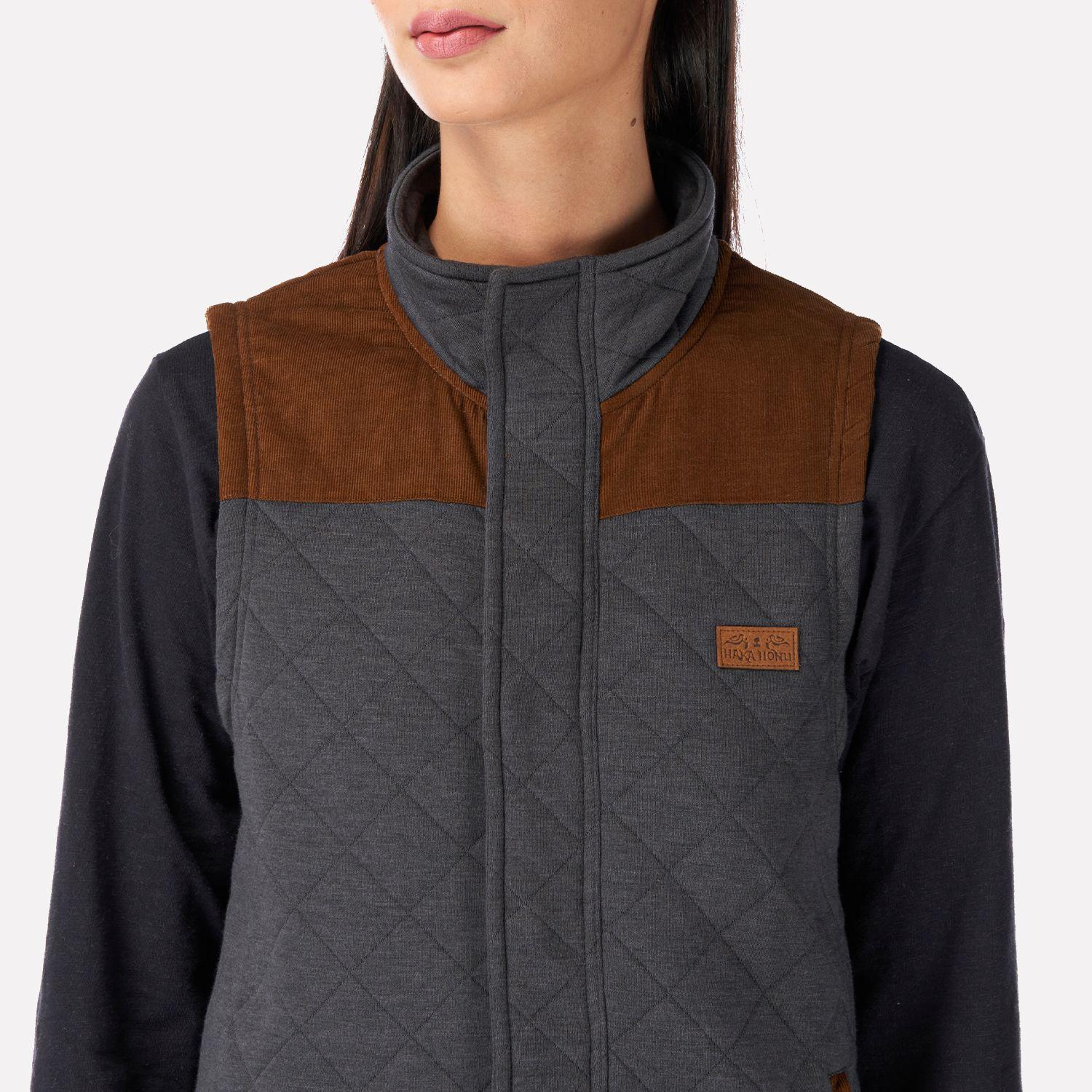 Poleron Mujer Vest-ir Negro Haka Honu-3