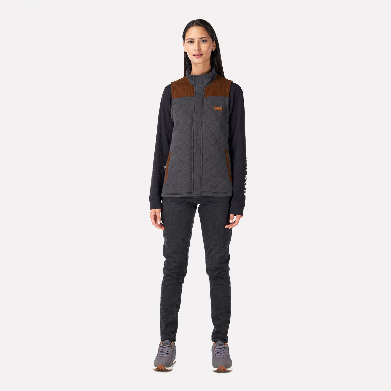 Poleron Mujer Vest-ir Negro Haka Honu-5