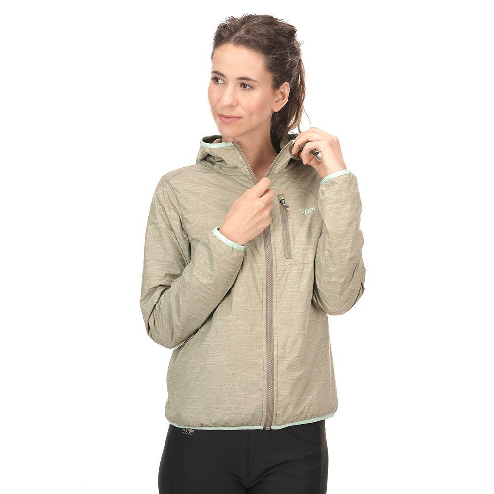 Chaqueta Mujer Dynammic 2-Face Windbreaker Hoody Jacket Print Verde Lippi-2