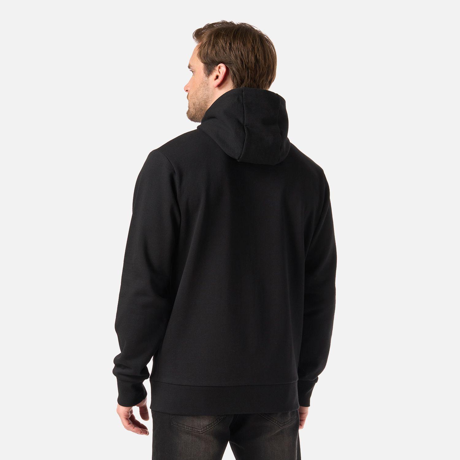 Polerón Hombre Ulmo Full Zip Hoody Sweatshirt Negro Lippi V26-2