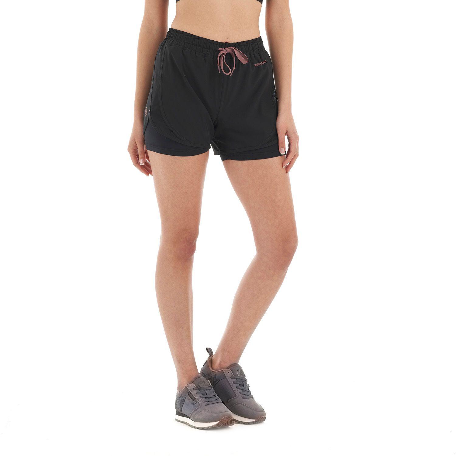 Short Mujer Canchera Negro Haka Honu V22-2
