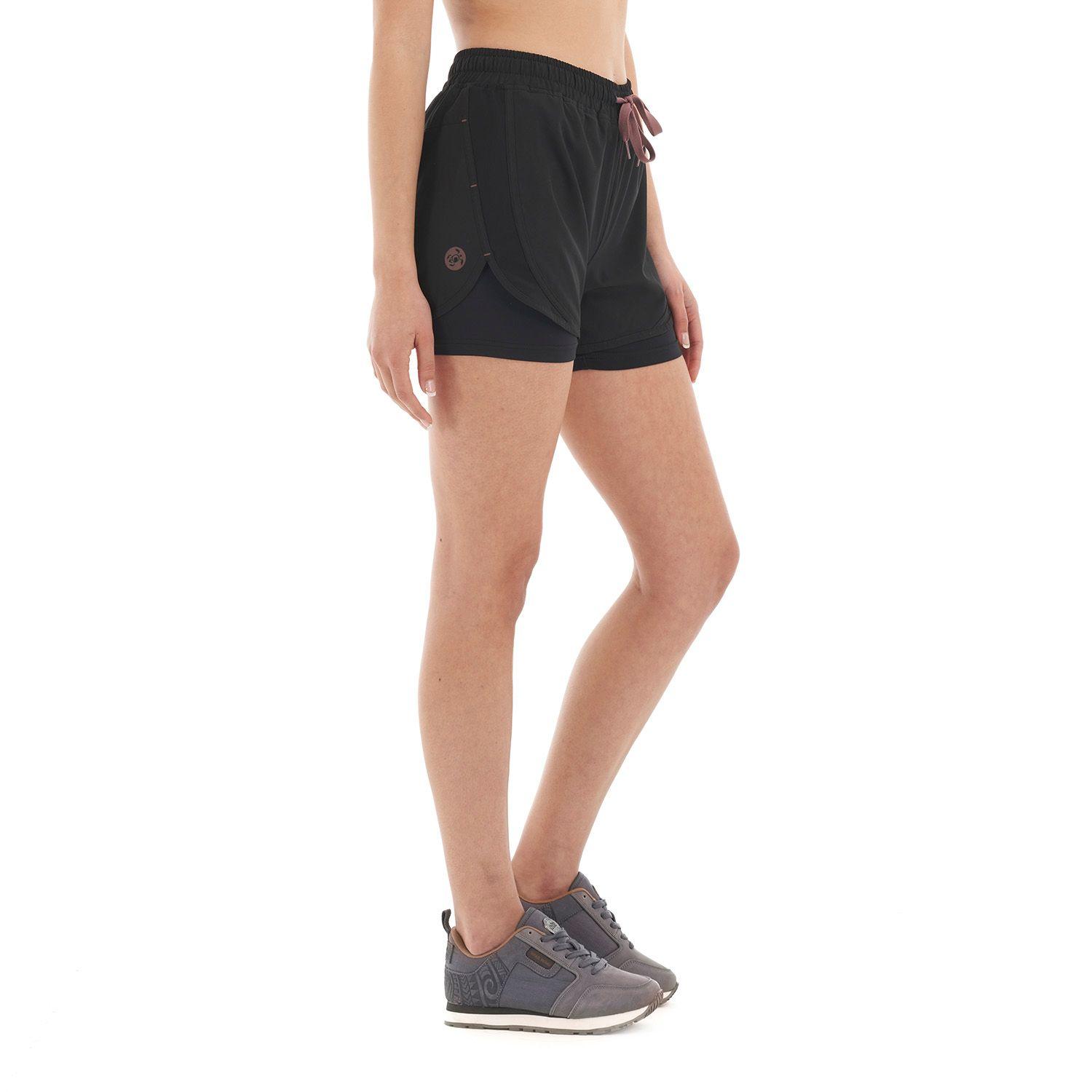 Short Mujer Canchera Negro Haka Honu V22-3
