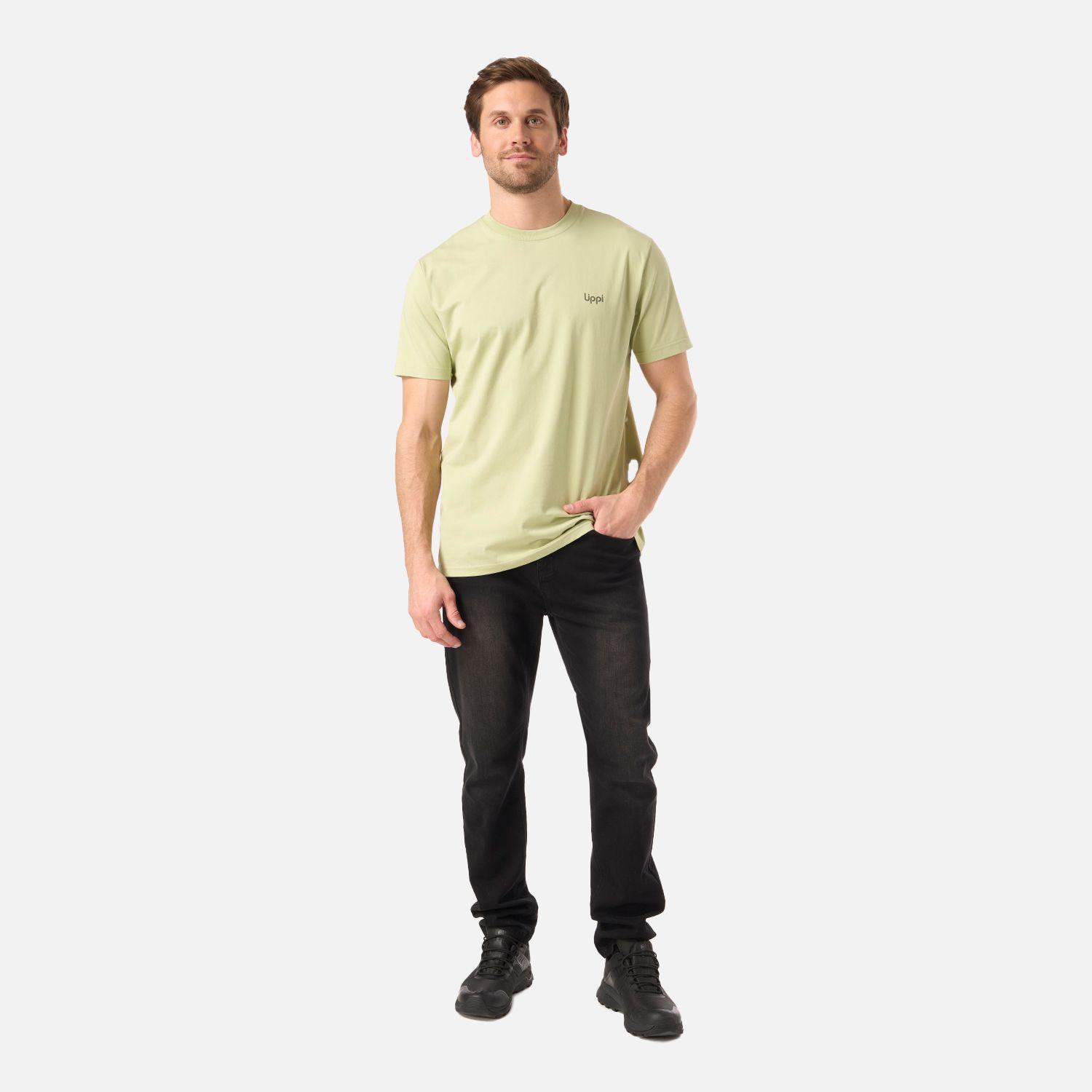 Polera Hombre Green Sorona T-Shirt Verde Manzana Lippi V26-4