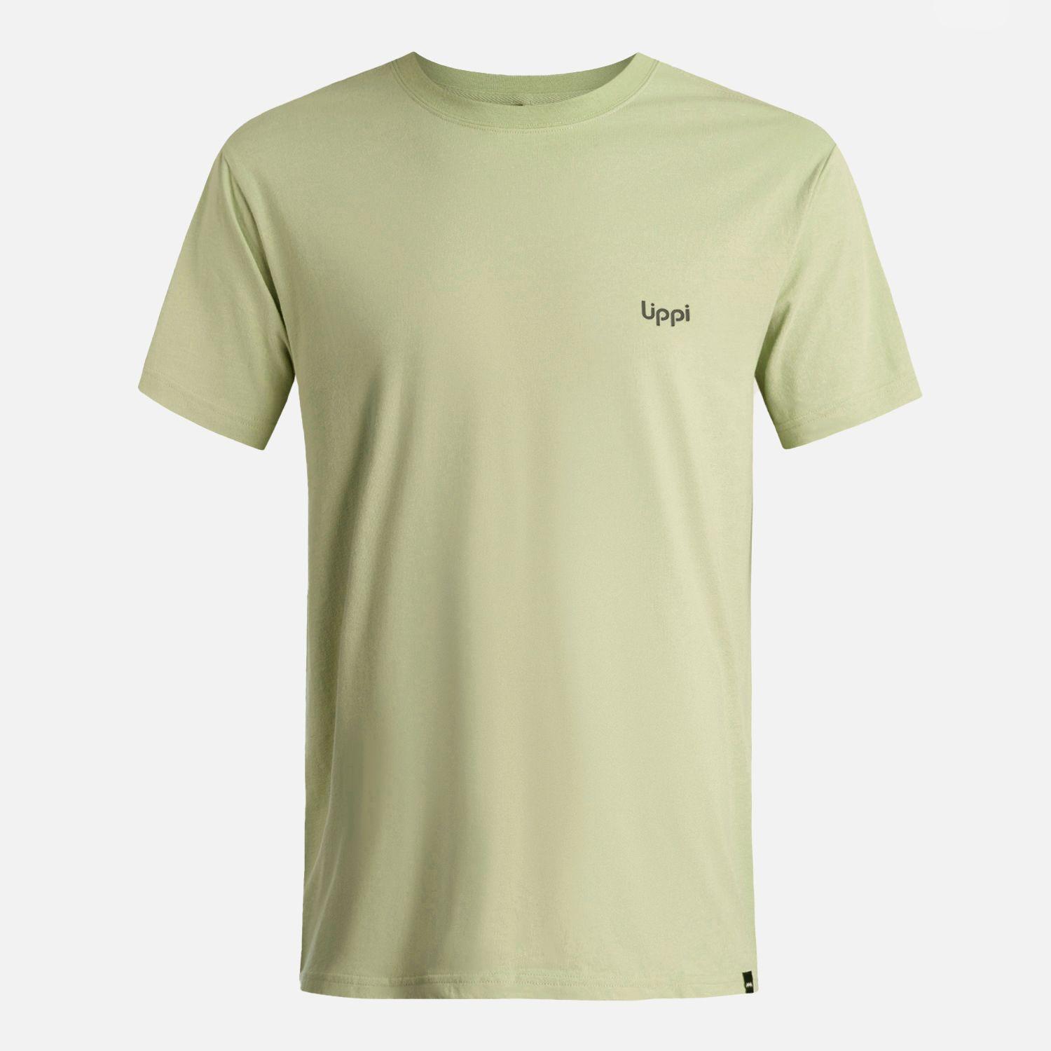 Polera Hombre Green Sorona T-Shirt Verde Manzana Lippi V26-5