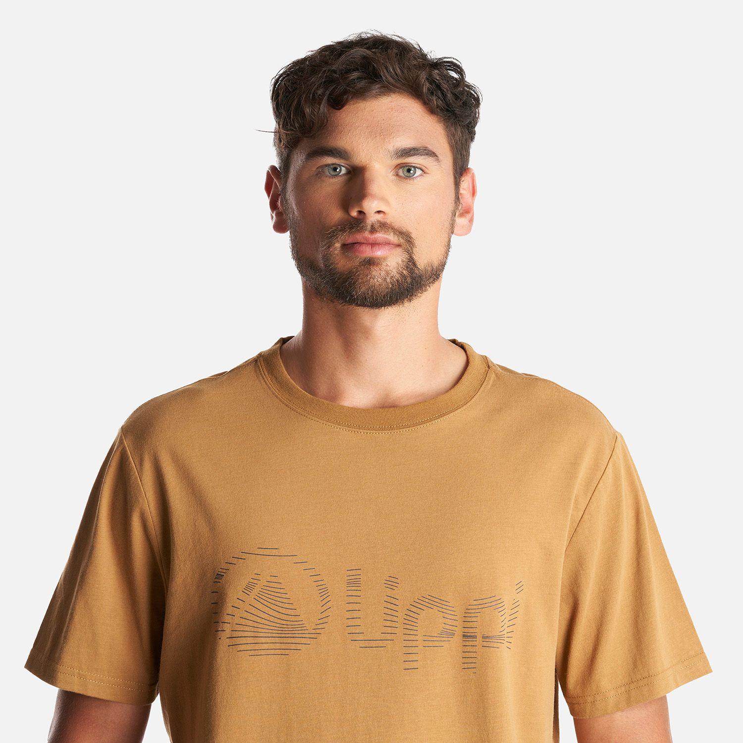 Polera Hombre Logo Lippi T-shirt Mostaza Oscuro Lippi-4