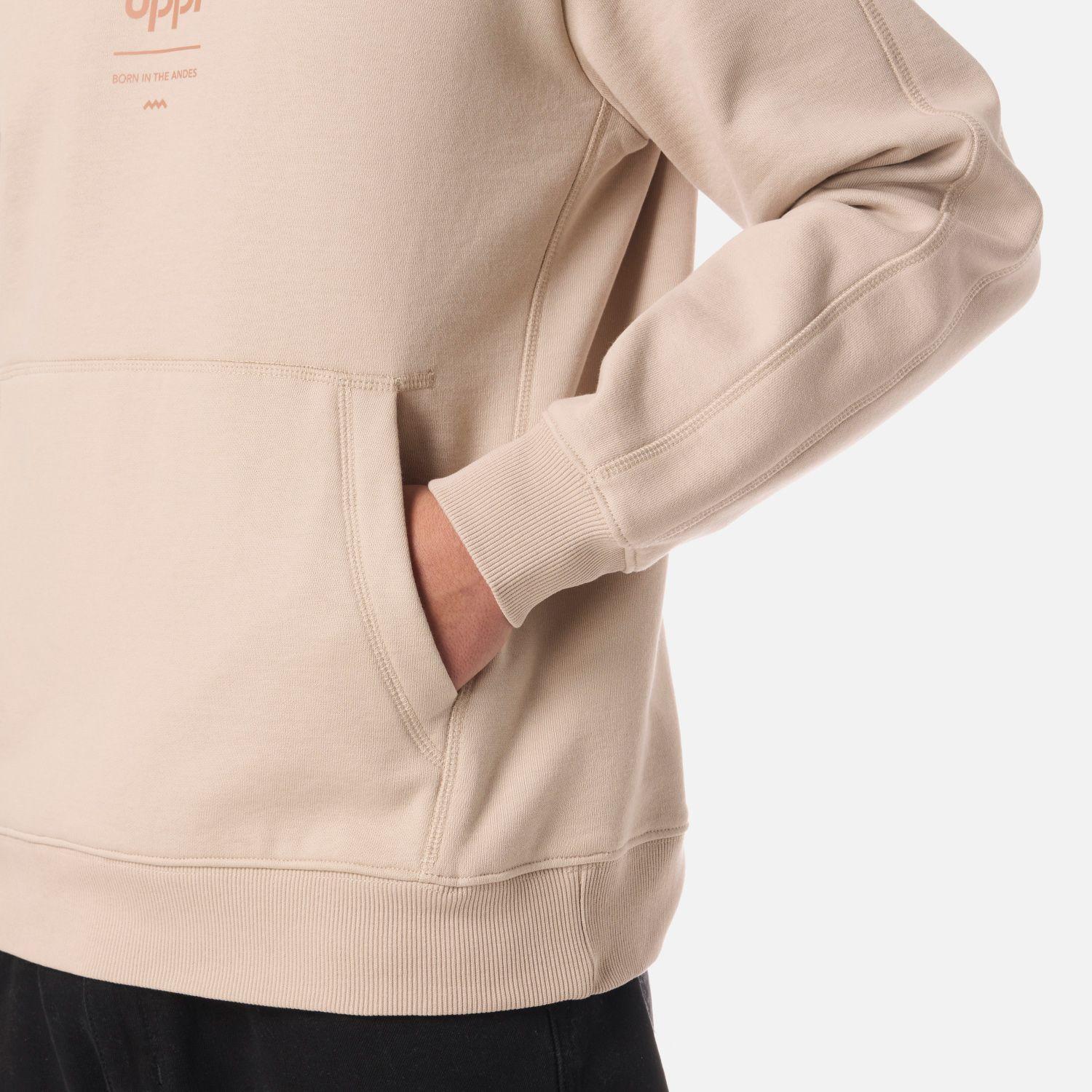 Polerón Teen Boy Ulmo Mid Point Hoody Sweatshirt Beige Lippi V26-4