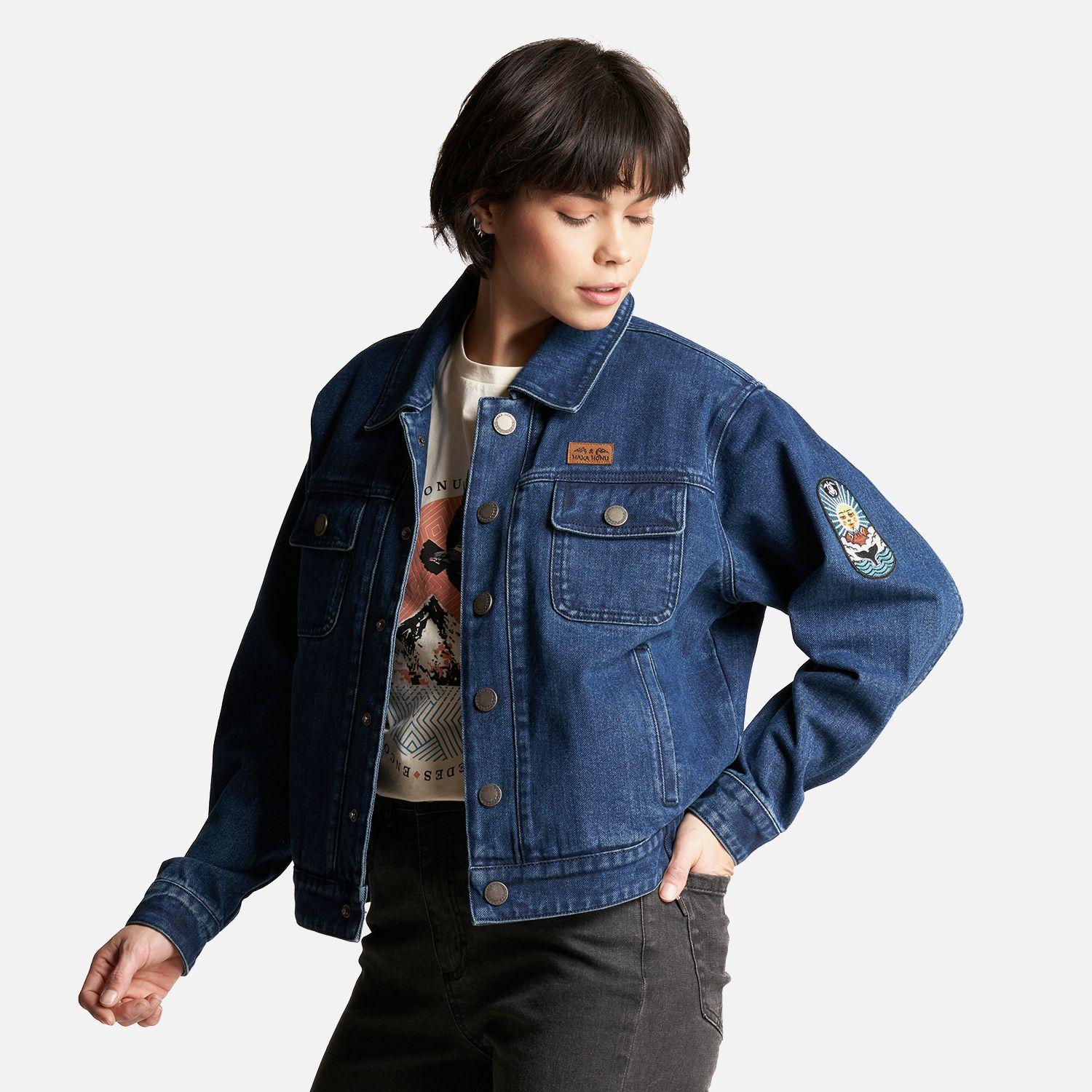 Chaqueta Mujer James Jeans Azul Haka Honu V23-2
