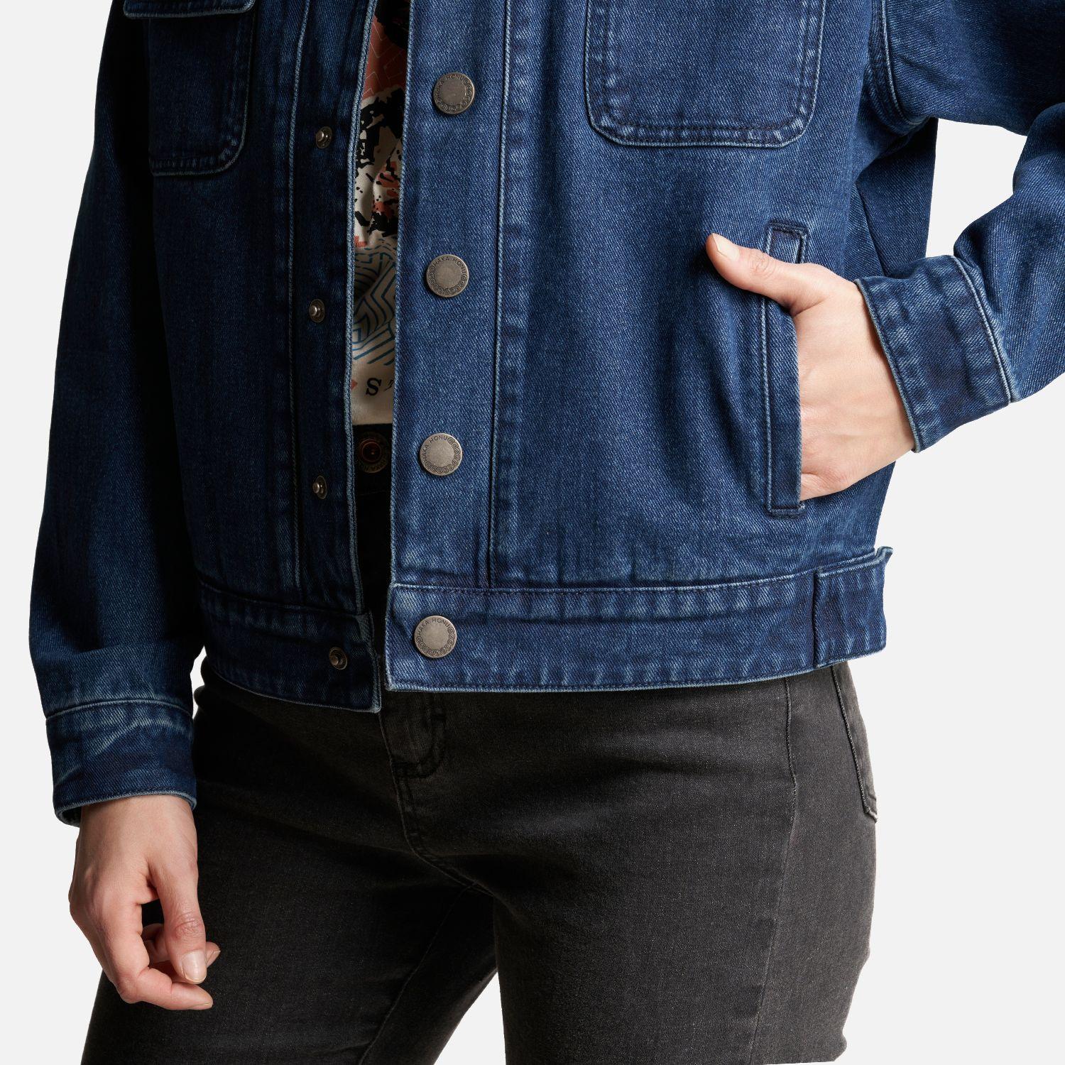 Chaqueta Mujer James Jeans Azul Haka Honu V23-5