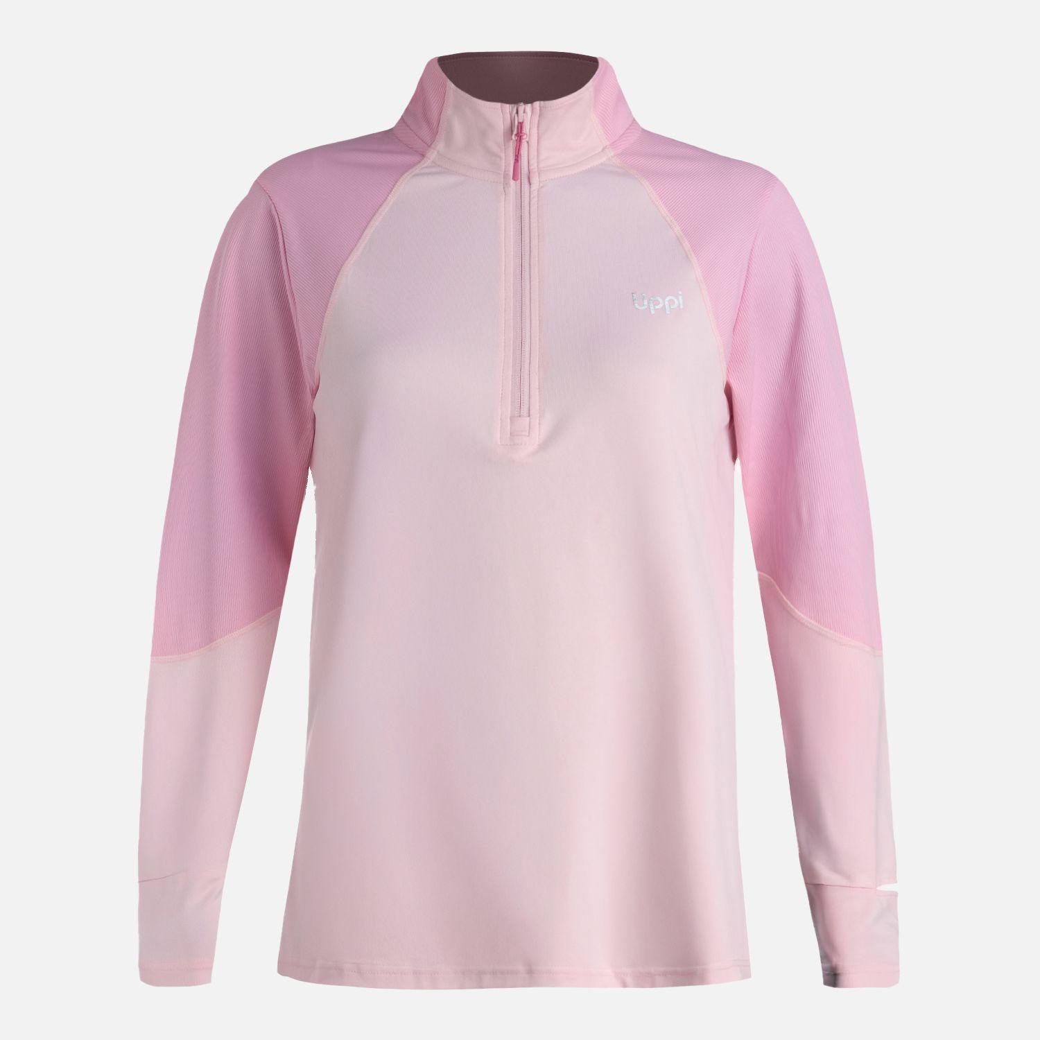 Polerón Mujer Puerto Trucco 1/4 Zip Rosa Lippi V26-6