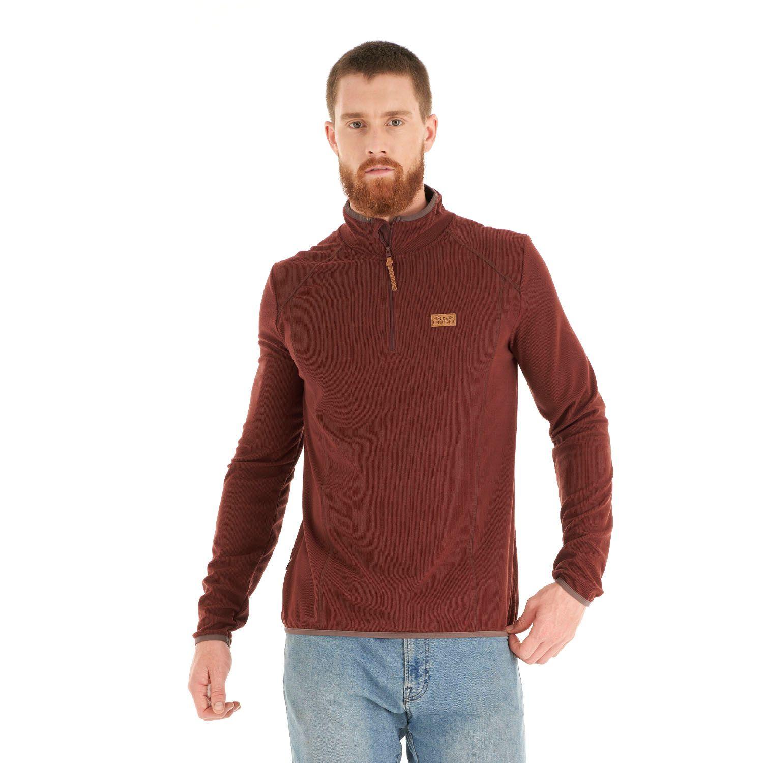 Poleron Hombre Taina Burdeo Haka Honu I21-1