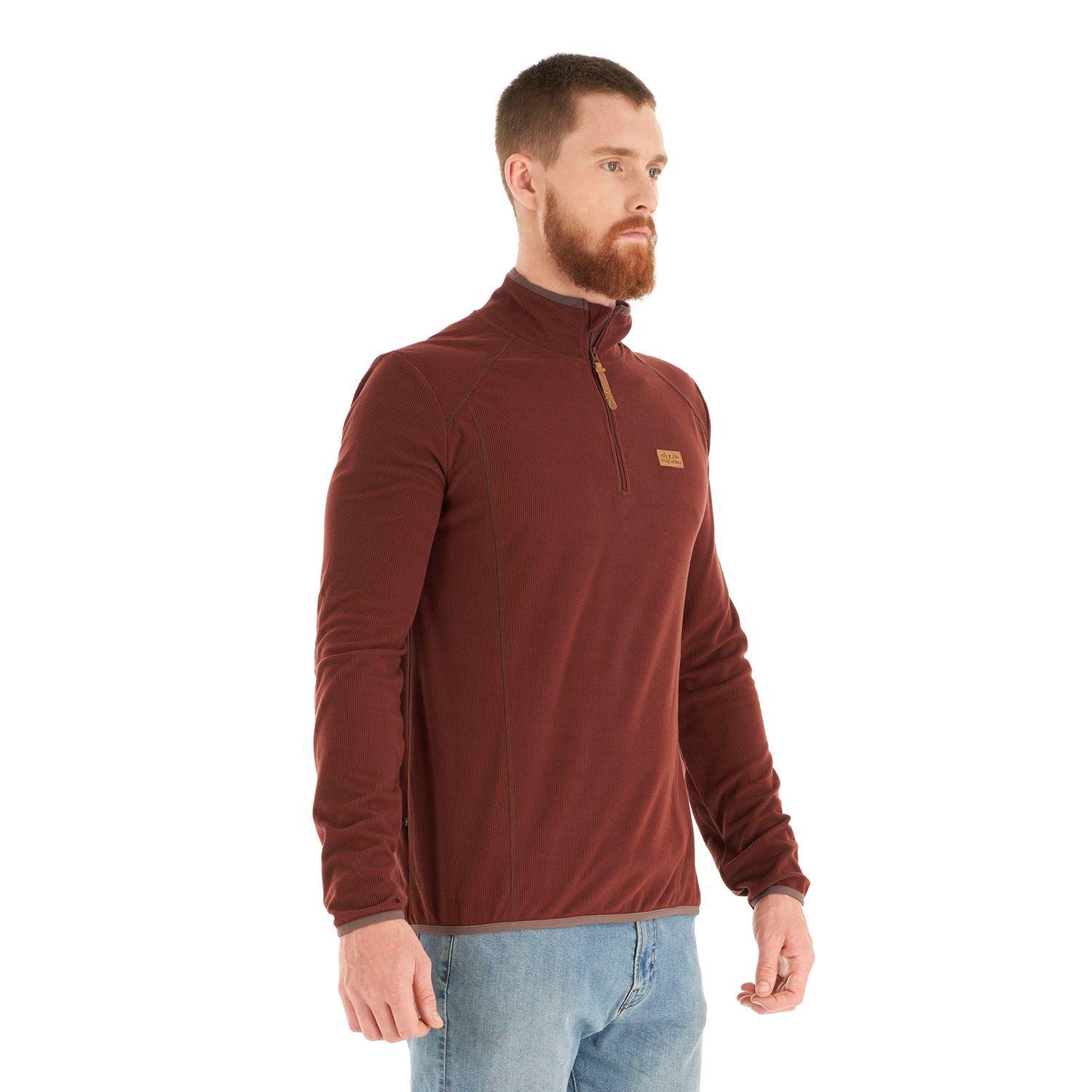 Poleron Hombre Taina Burdeo Haka Honu I21-2