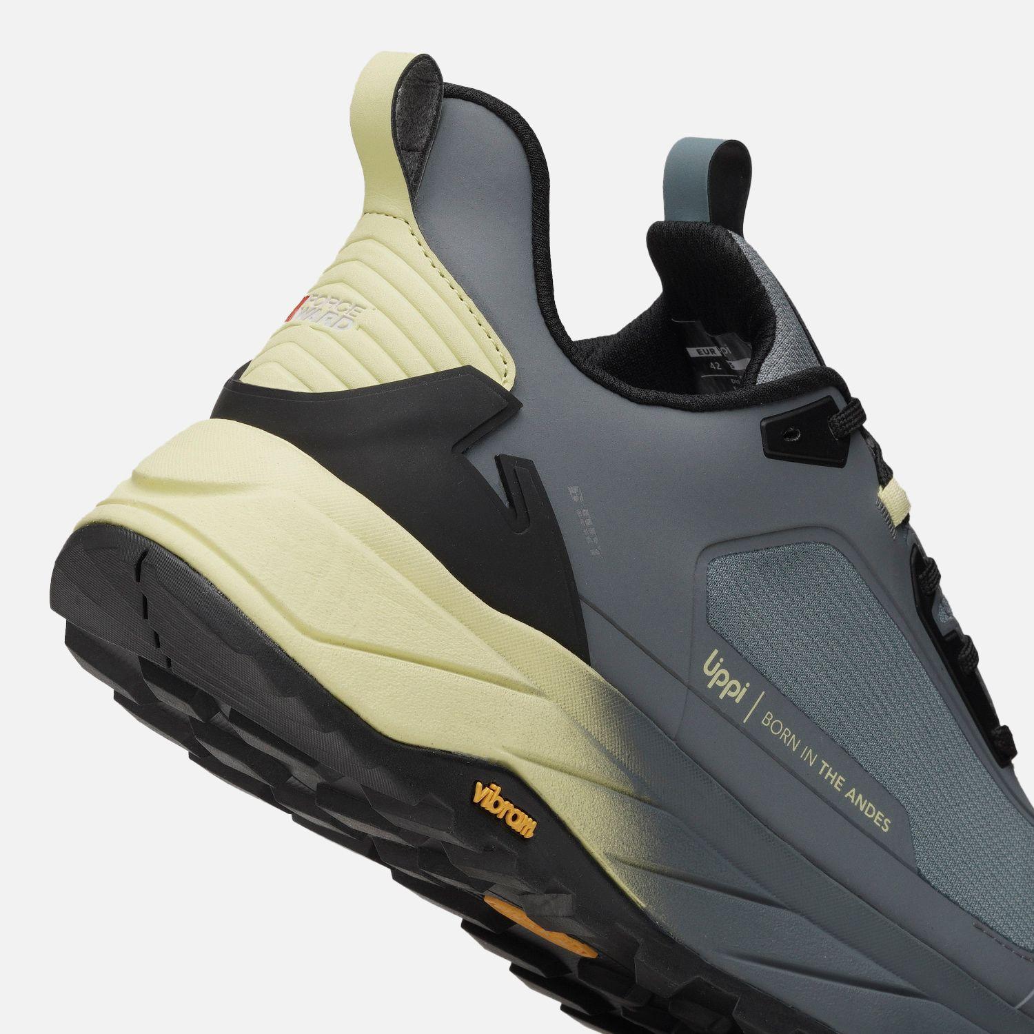 Zapatilla Hombre Kronos Acero / Amarillo Lippi V26-6