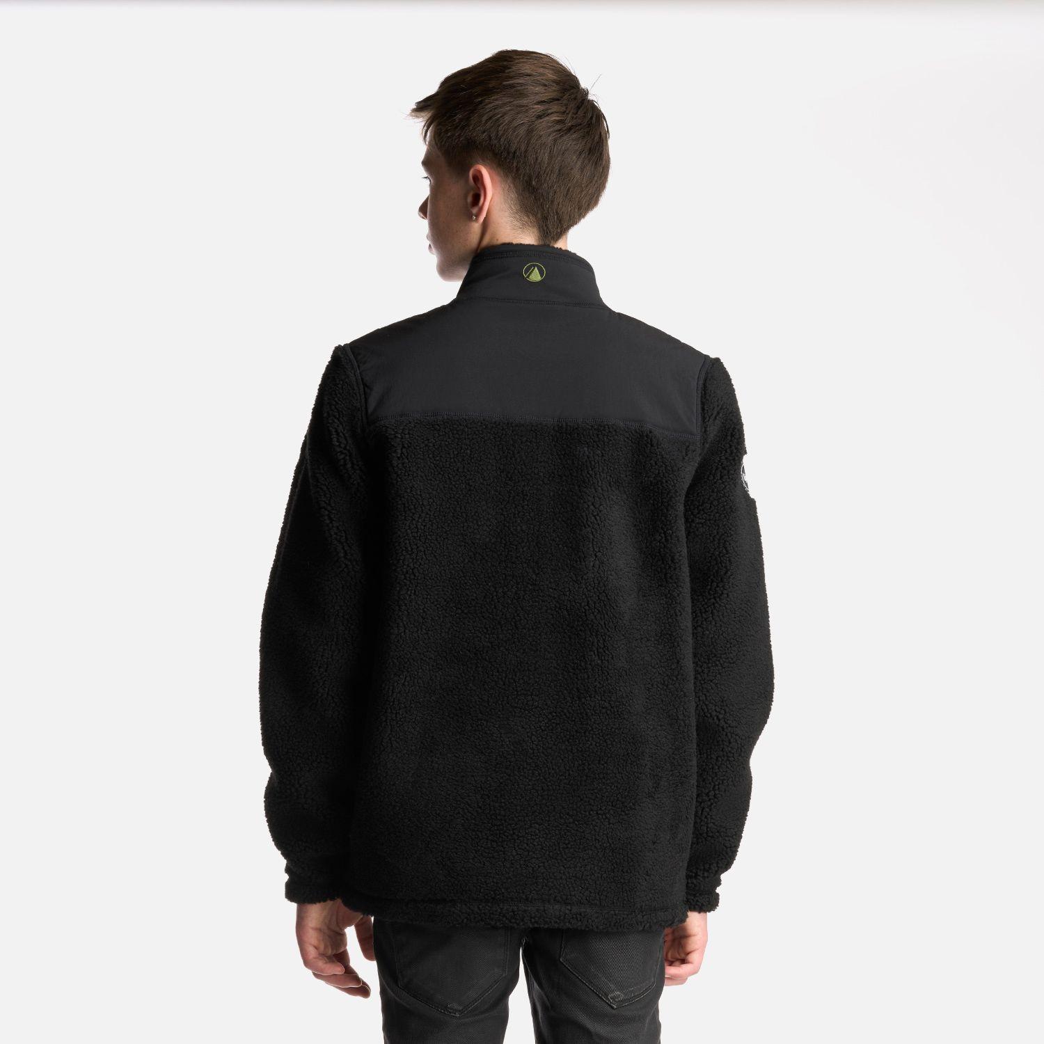 Chaqueta Teen Boy Glaciar Sherpa-Pro Jacket Negro Lippi-3