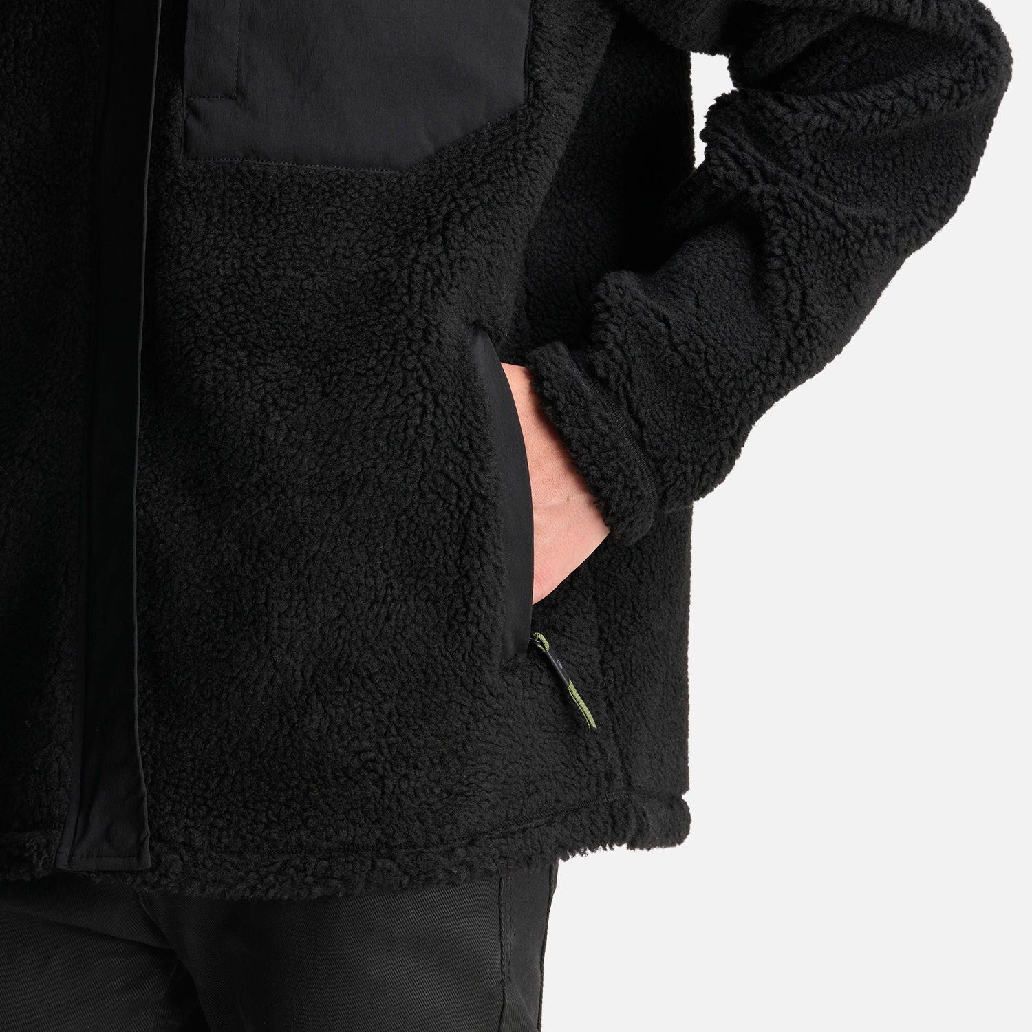 Chaqueta Teen Boy Glaciar Sherpa-Pro Jacket Negro Lippi-5