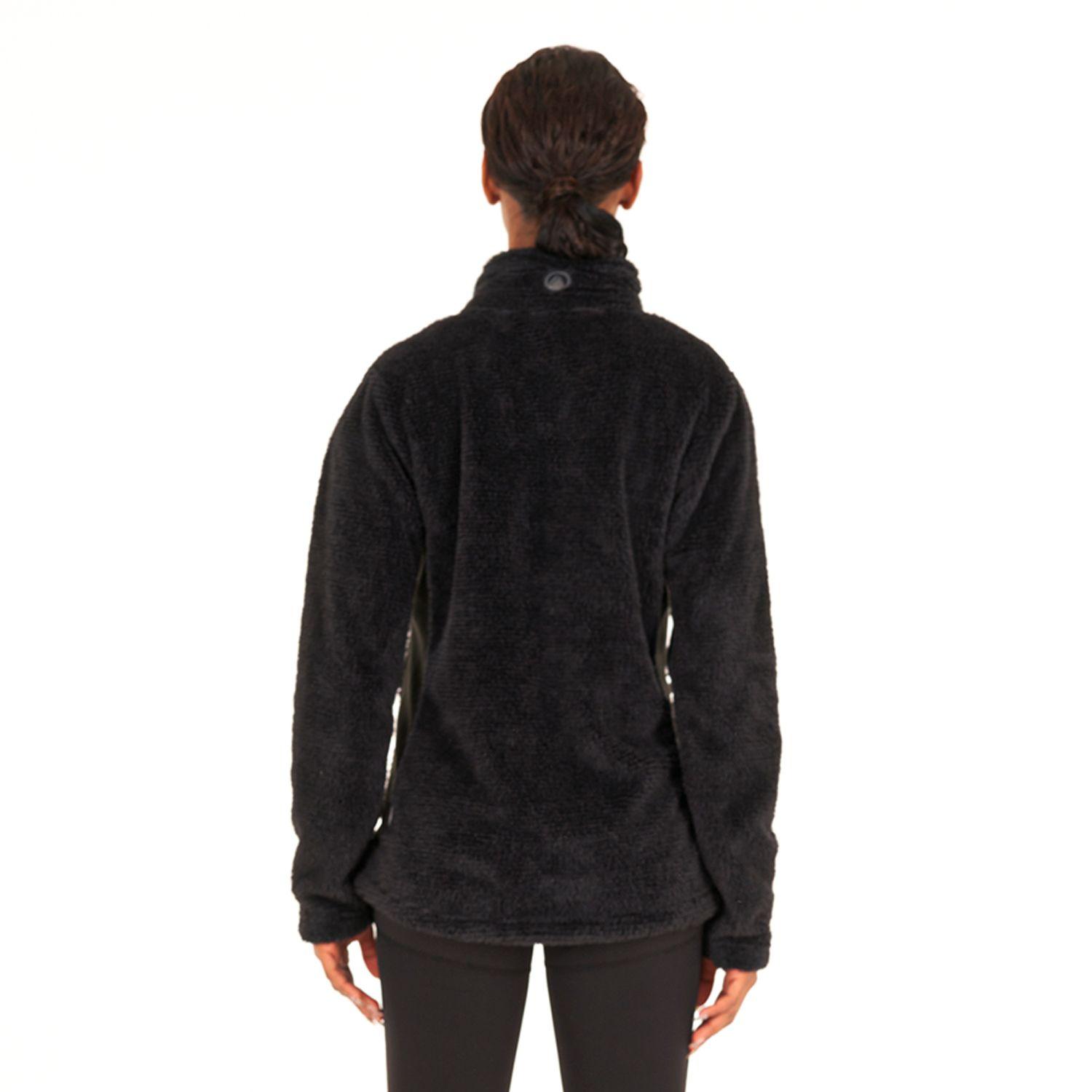 Chaqueta Mujer Ferret Shaggy-Pro Jacket Falabella Negro Lippi-5