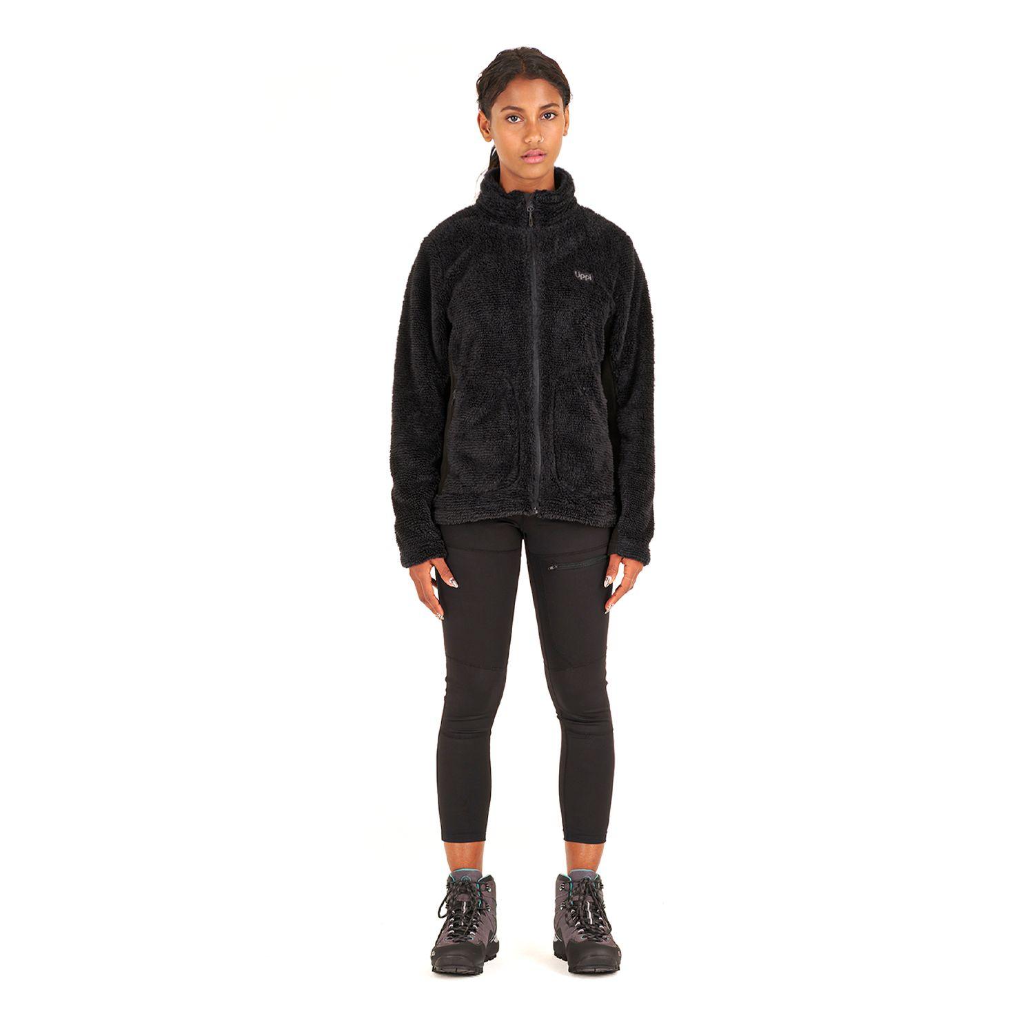 Chaqueta Mujer Ferret Shaggy-Pro Jacket Falabella Negro Lippi-8