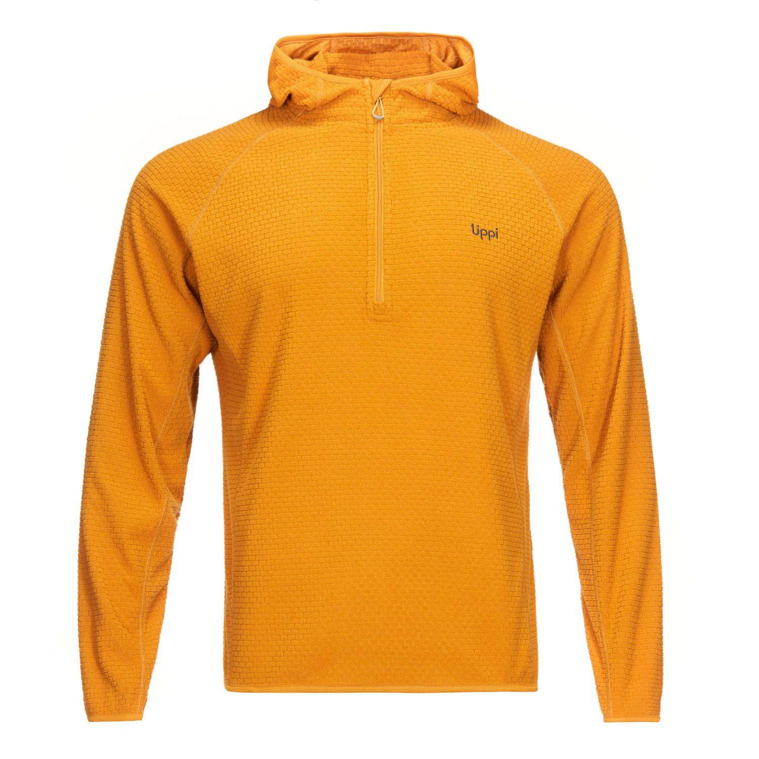 Poleron Hombre Jacaranda Nano-F 14 Zip Hoody Mostaza Lippi-0