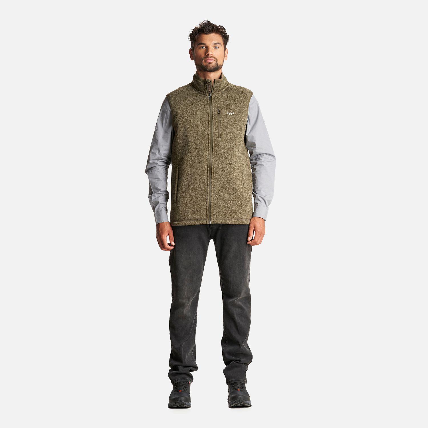 Chaqueta Hombre Coronado Therm-Pro Vest Melange Verde Oscuro Lippi-6