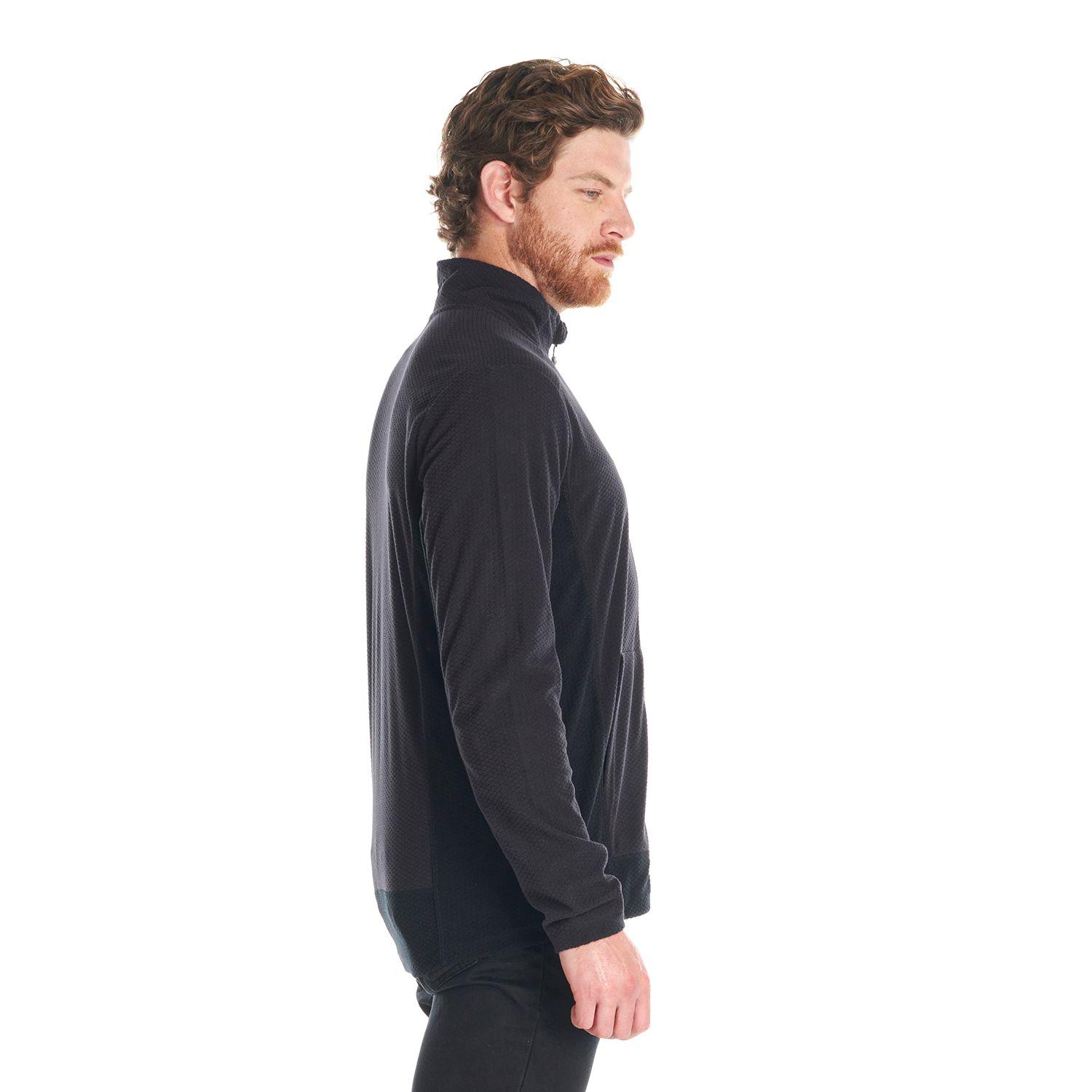 Poleron Hombre Numan Nano-F Jacket Negro Lippi I22-3