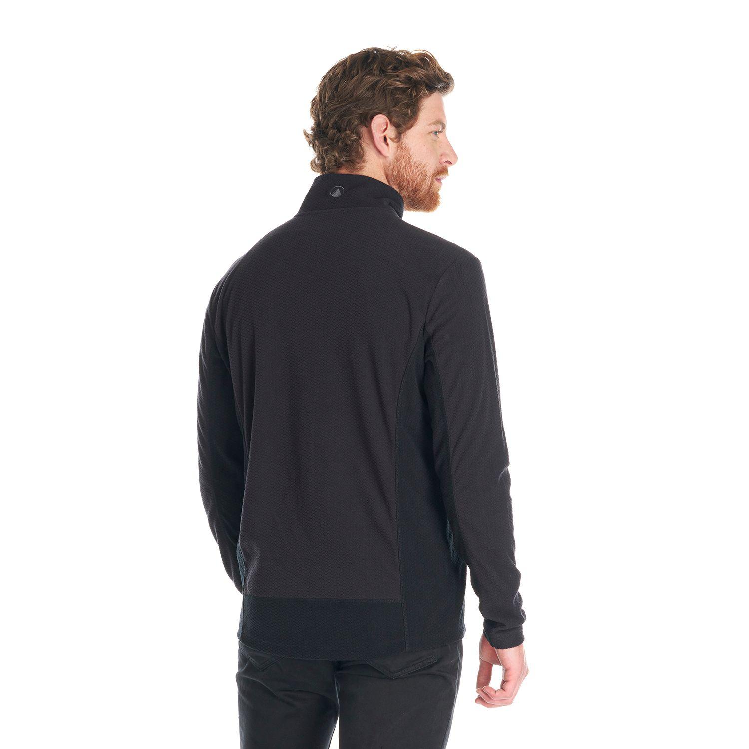 Poleron Hombre Numan Nano-F Jacket Negro Lippi I22-4