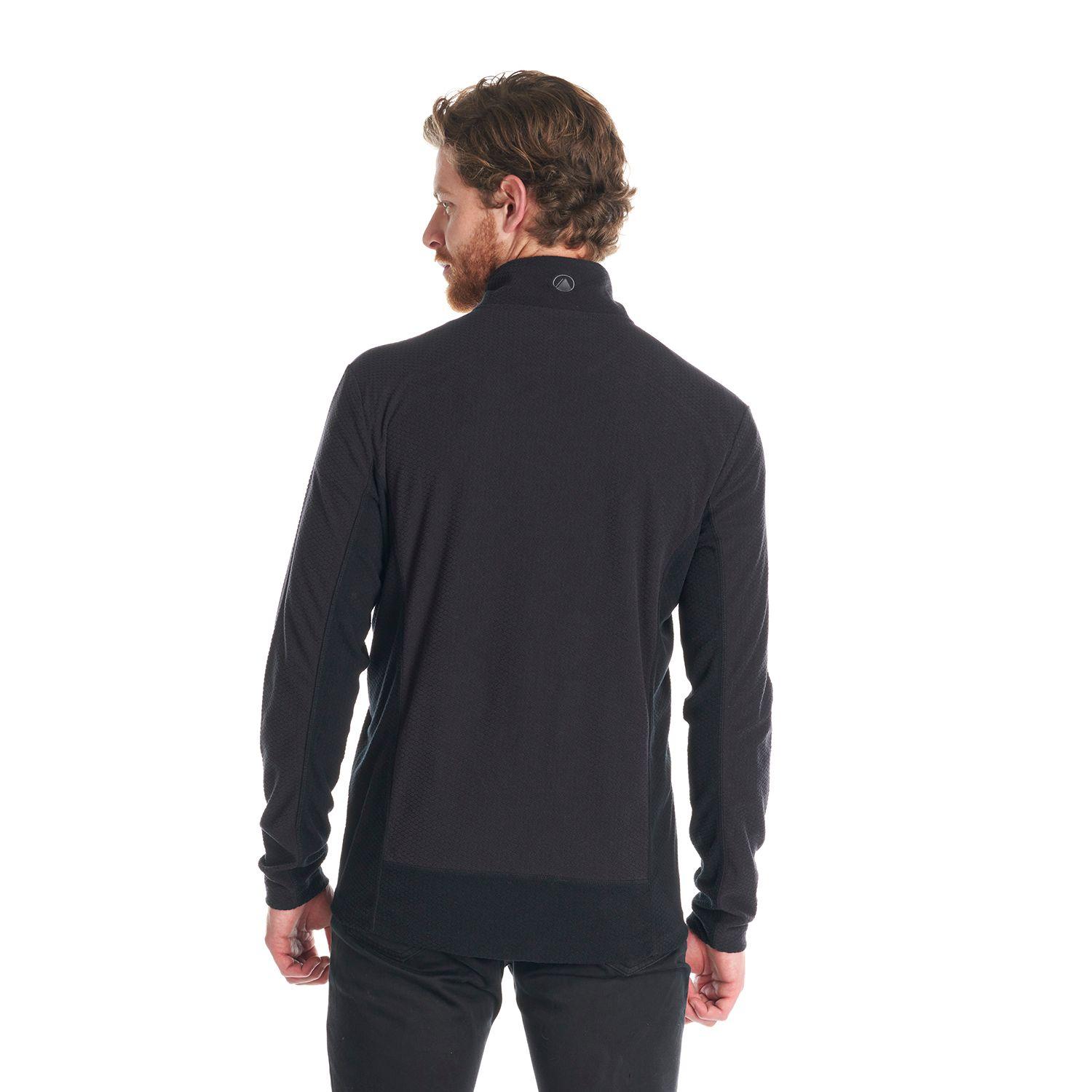 Poleron Hombre Numan Nano-F Jacket Negro Lippi I22-5