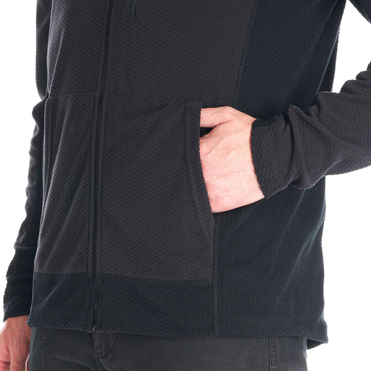 Poleron Hombre Numan Nano-F Jacket Negro Lippi I22-6