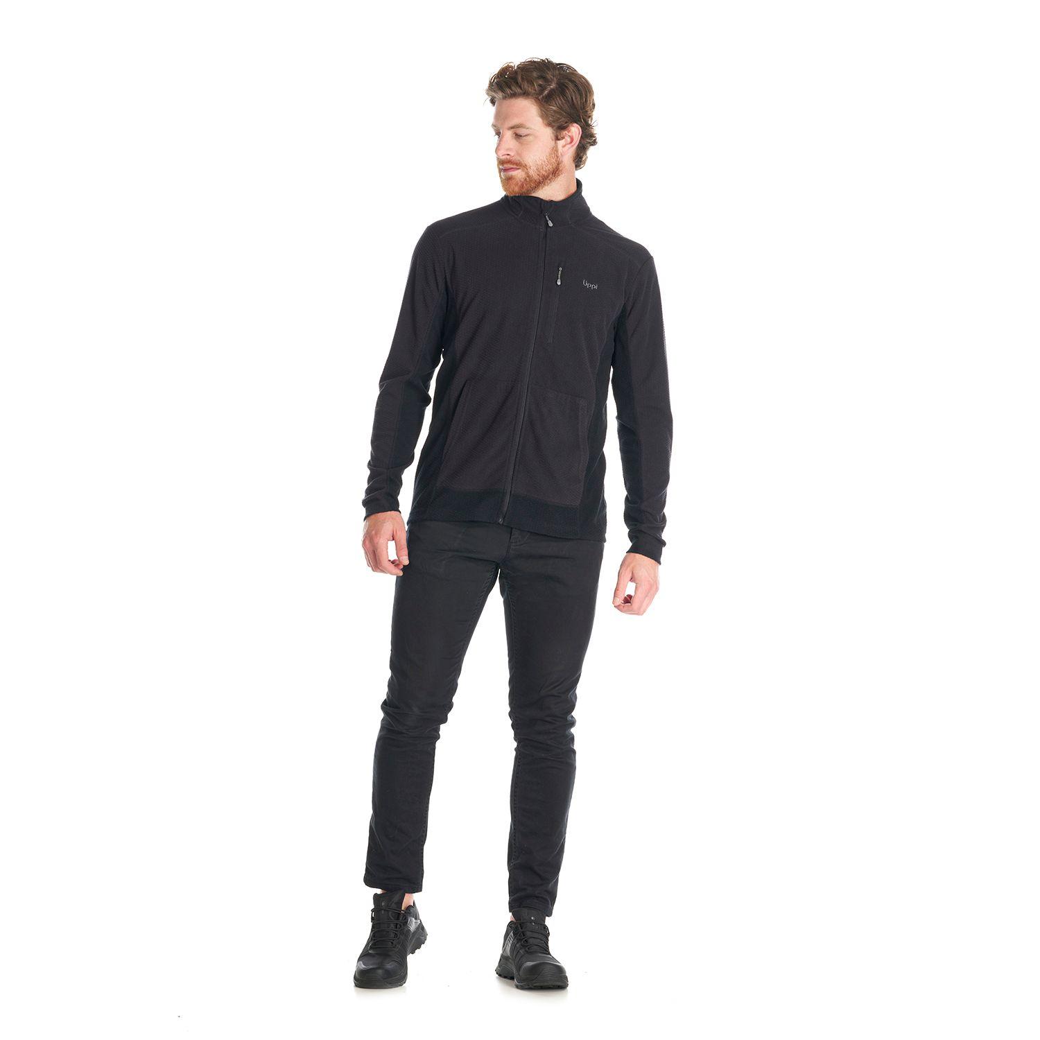 Poleron Hombre Numan Nano-F Jacket Negro Lippi I22-7