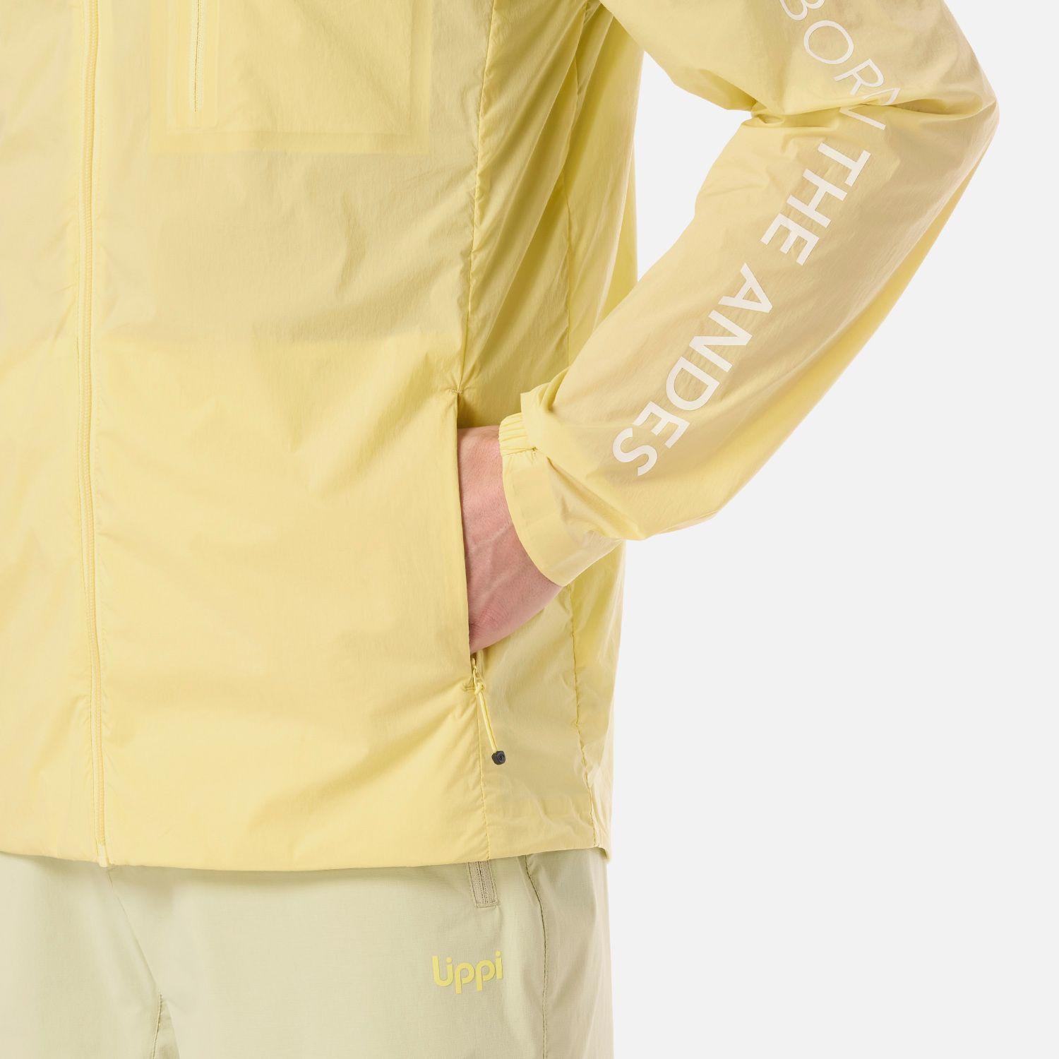 Chaqueta Hombre Air Windblock Jacket Amarillo Lippi V26-4