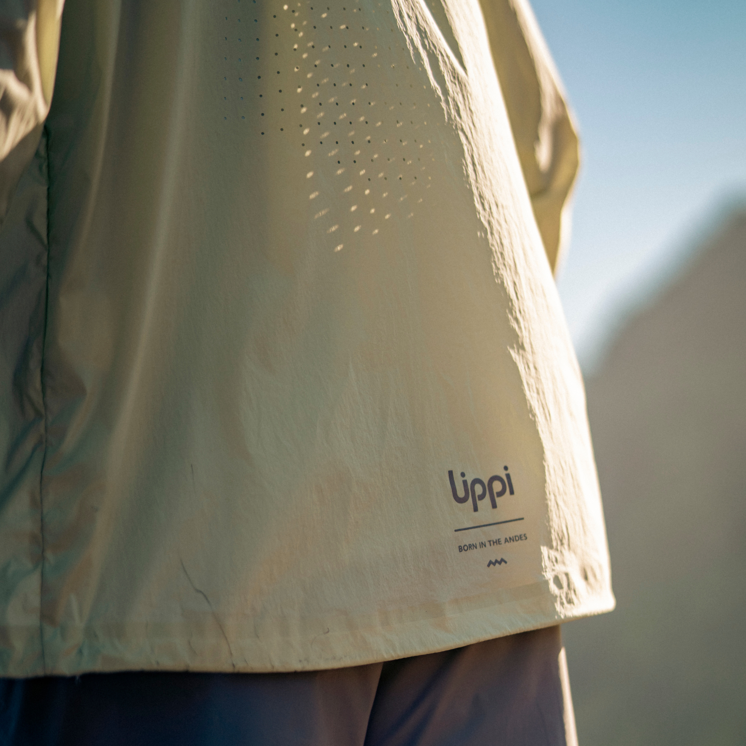 Chaqueta Hombre Air Windblock Jacket Amarillo Lippi V26-9