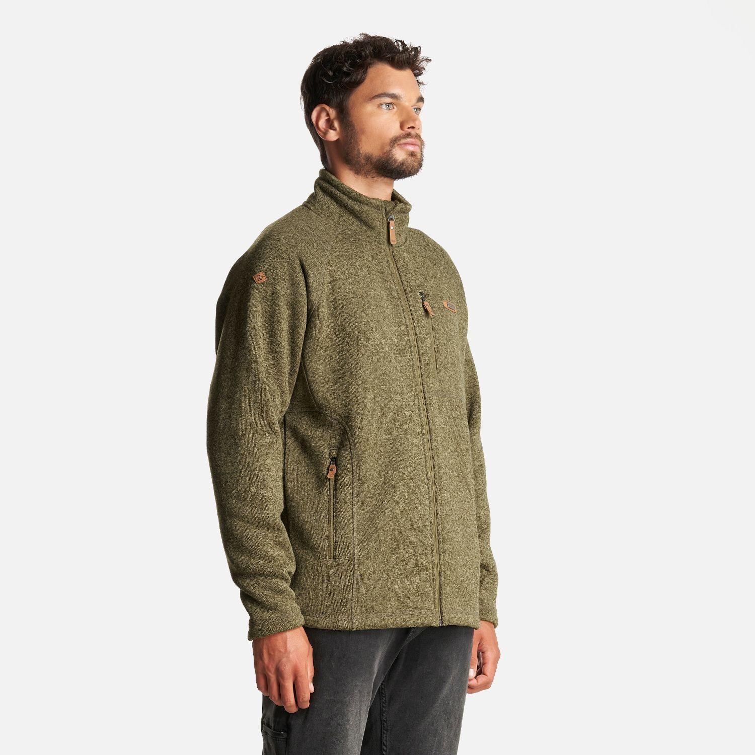 Chaqueta Hombre Wrap Up Blend Pro Jacket Melange Verde Oscuro Lippi-2