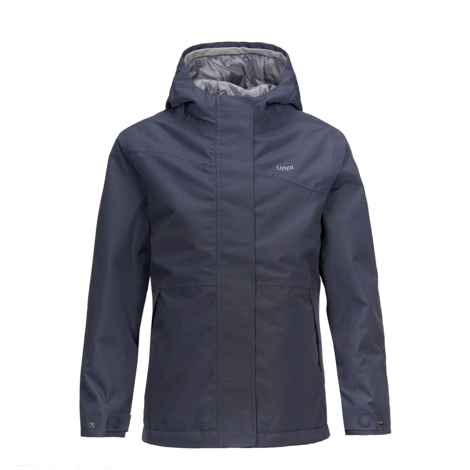 Chaqueta Niña Andes Snow B-Dry Hoody Jacket Azul Marino Lippi-0