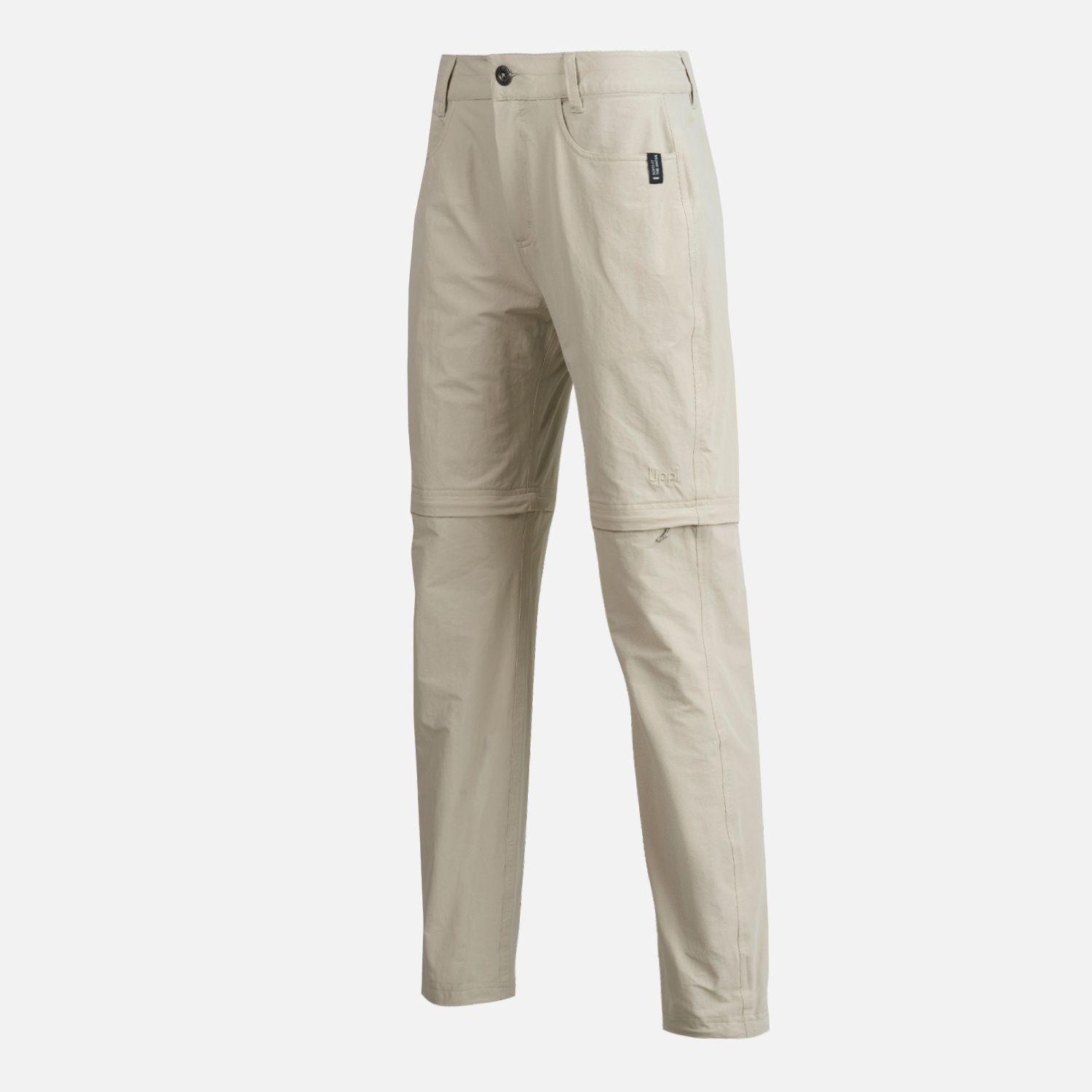 Pantalon Mujer Enduring Mix-2 Q-Dry Pants Crema Lippi-0