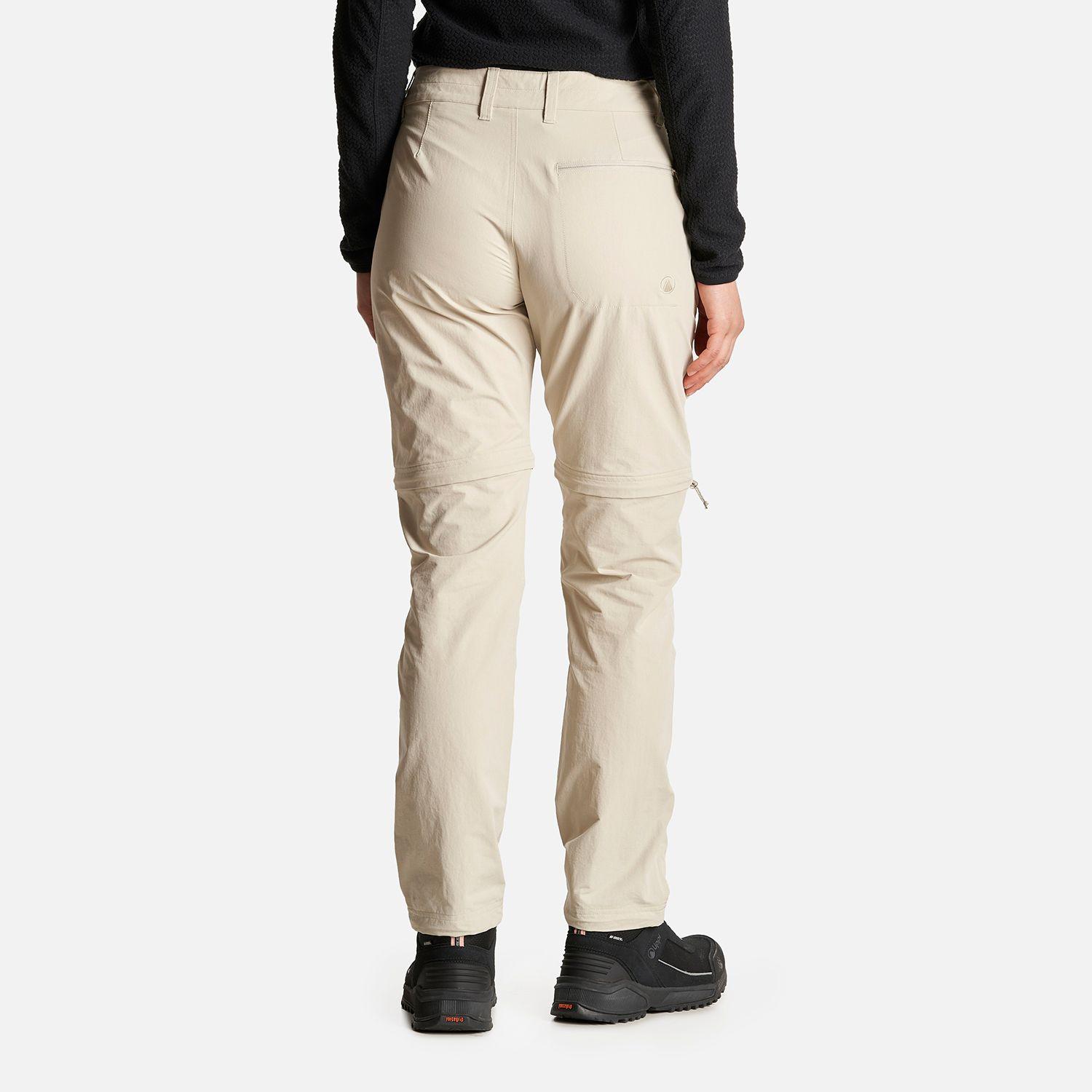 Pantalon Mujer Enduring Mix-2 Q-Dry Pants Crema Lippi-3