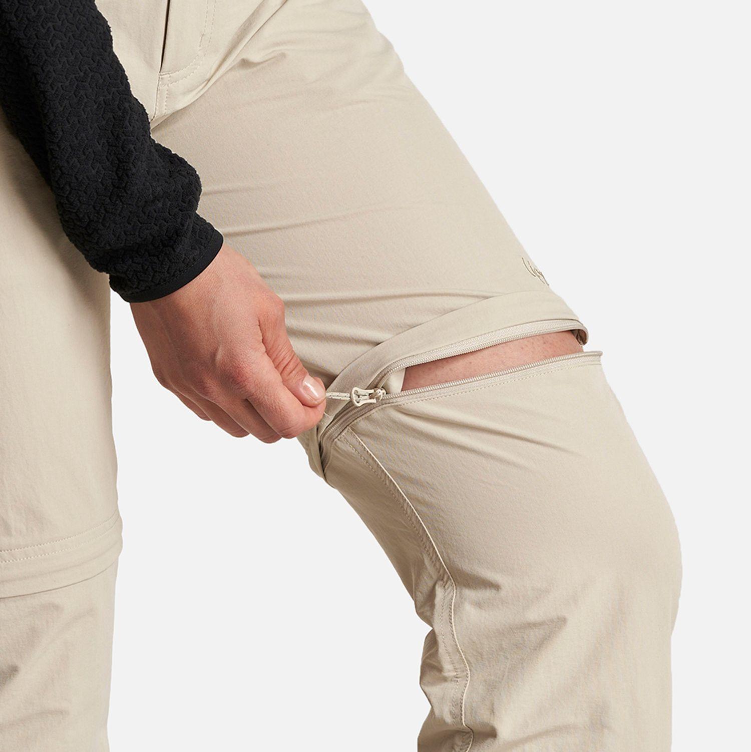 Pantalon Mujer Enduring Mix-2 Q-Dry Pants Crema Lippi-5