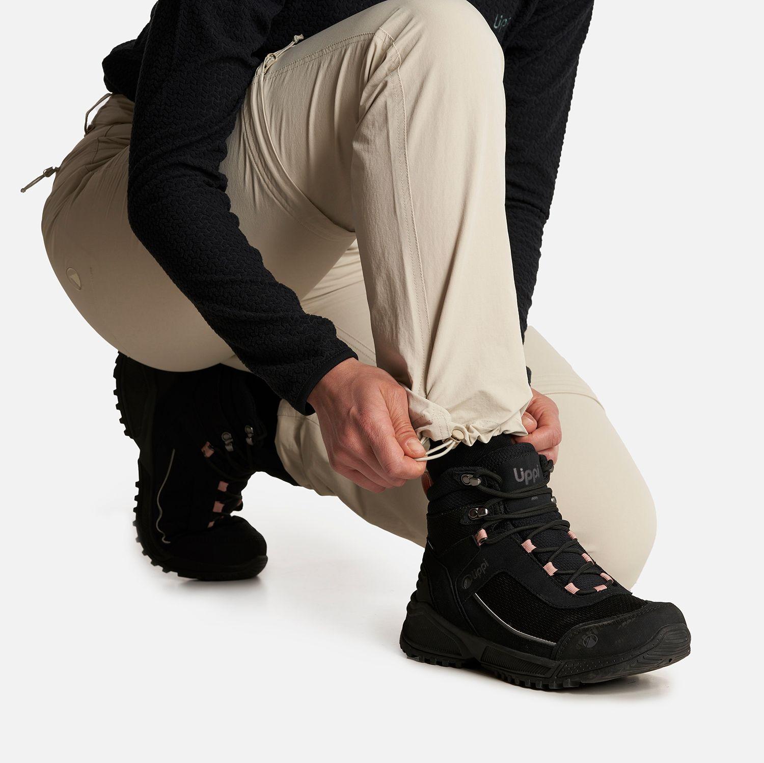 Pantalon Mujer Enduring Mix-2 Q-Dry Pants Crema Lippi-6