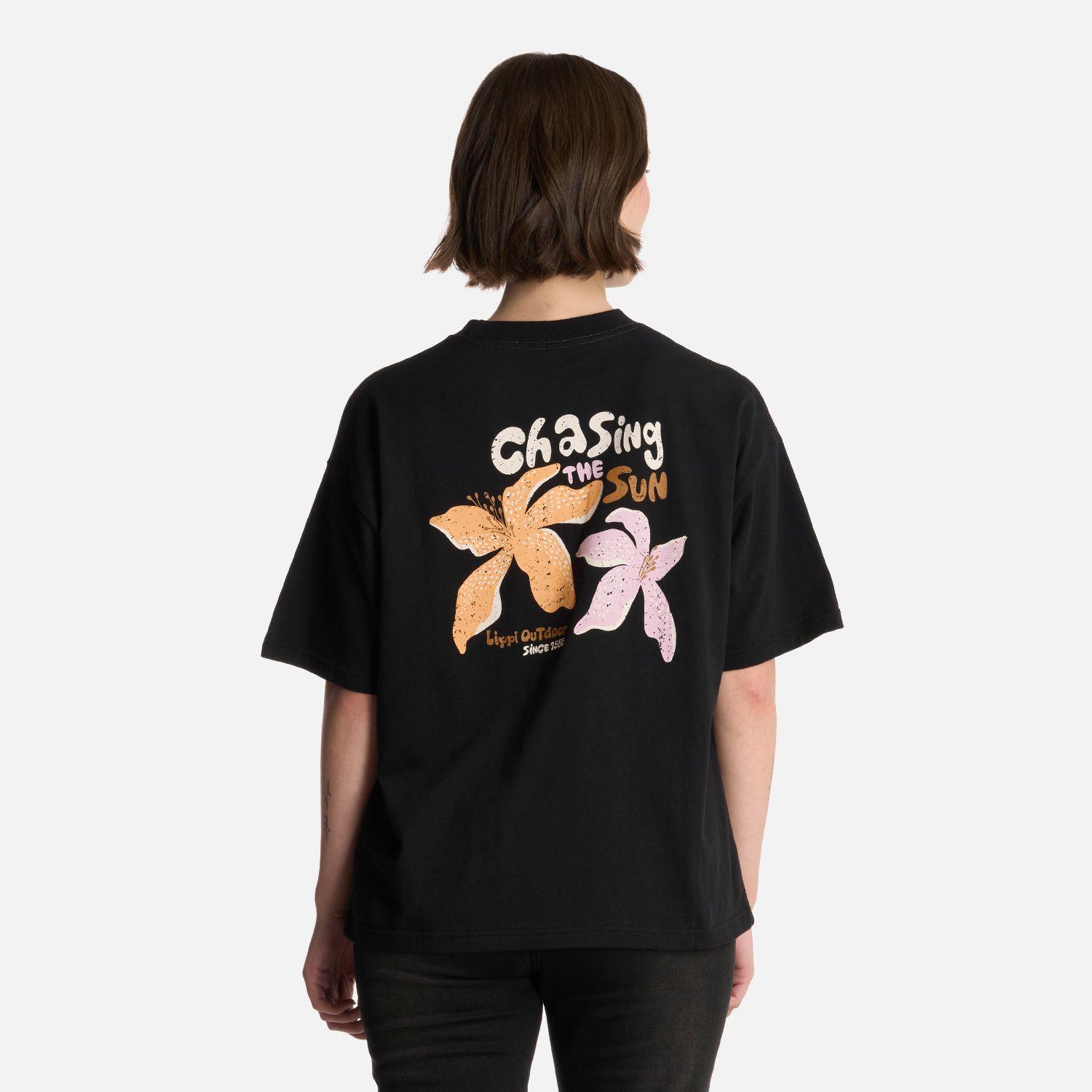 Polera Mujer Sun T-Shirt Negro Lippi-2