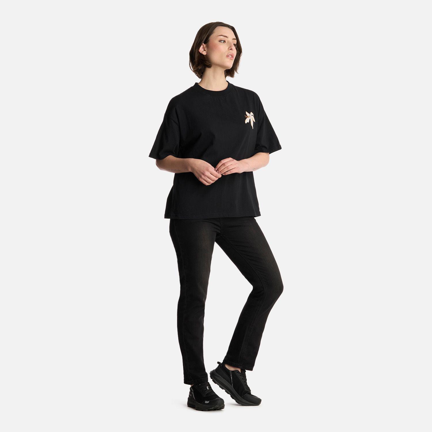 Polera Mujer Sun T-Shirt Negro Lippi-5