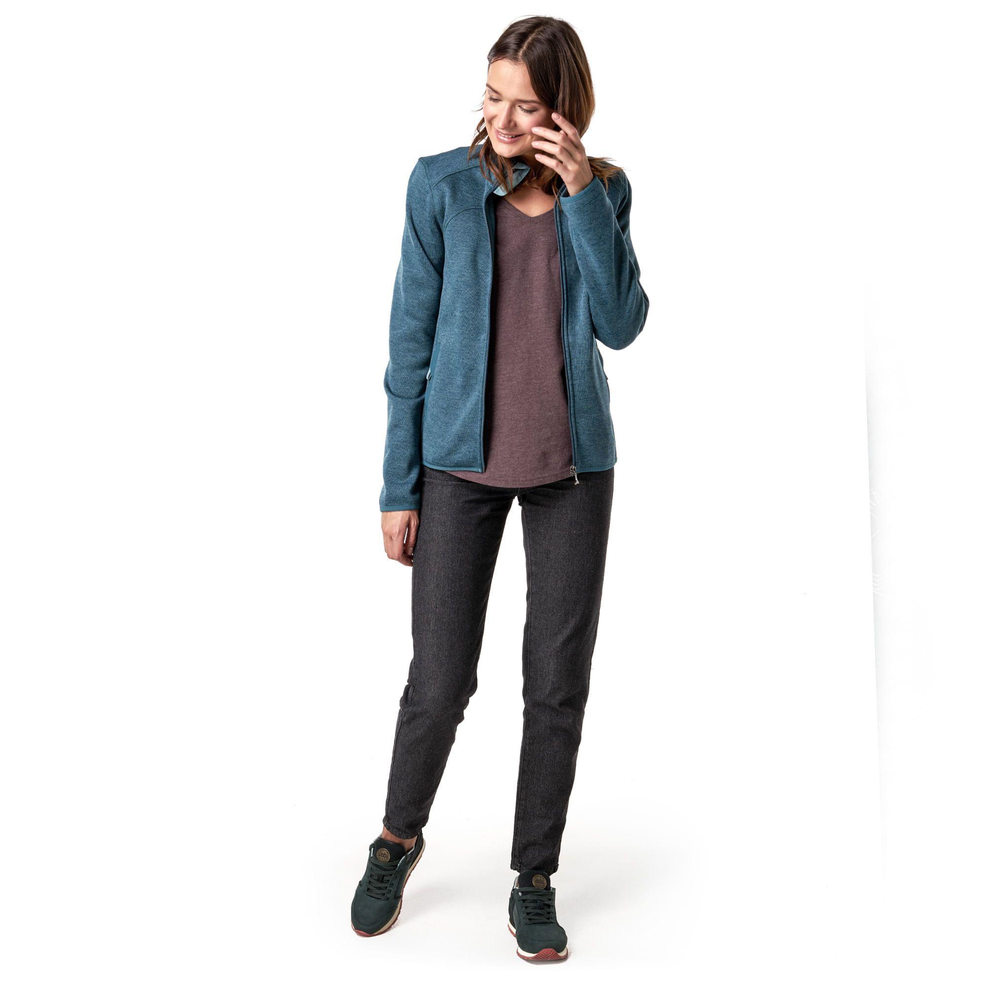 Chaqueta Mujer Vera Turquesa Haka Honu-2