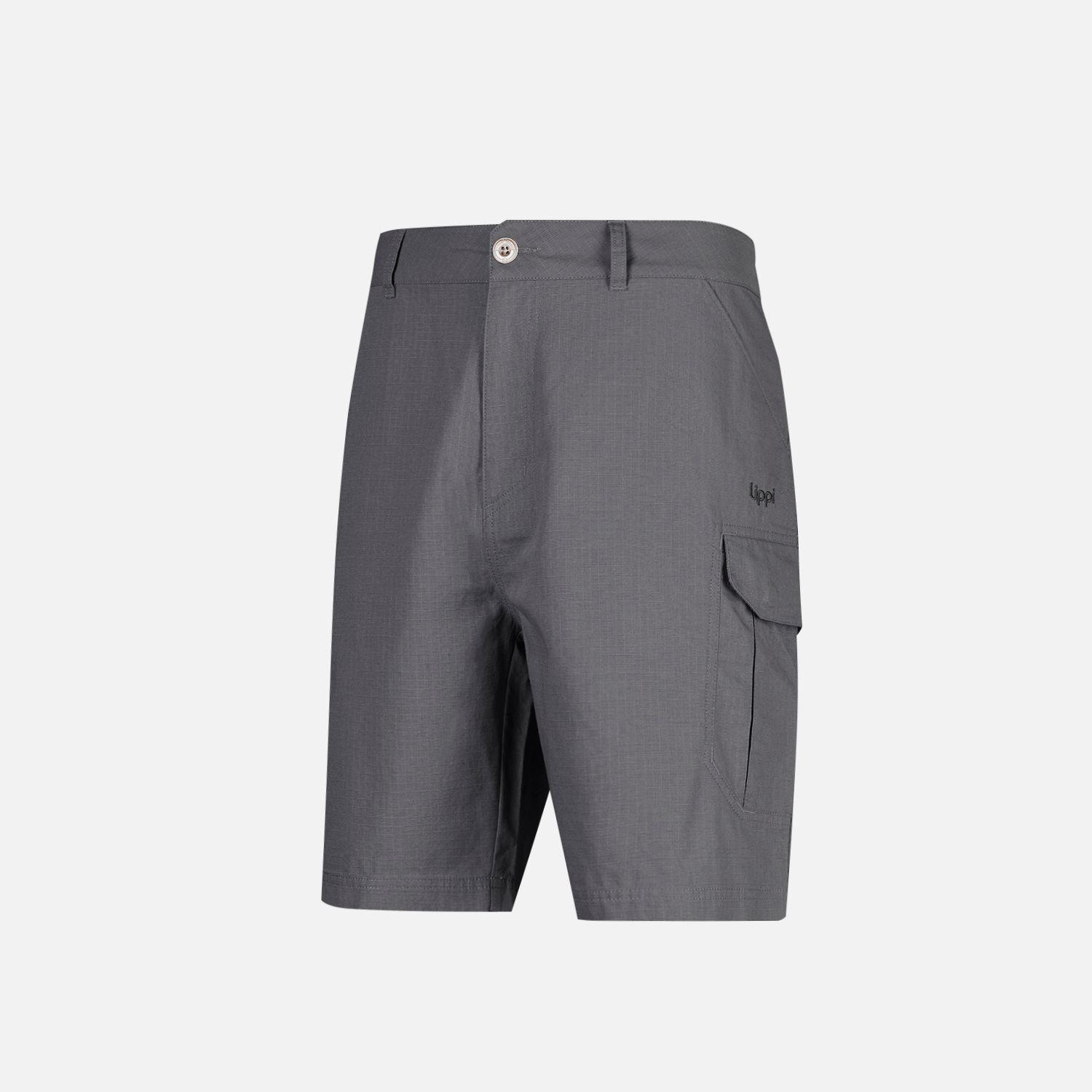 Short Hombre Free Time Cargo Short Gris Medio Lippi-0