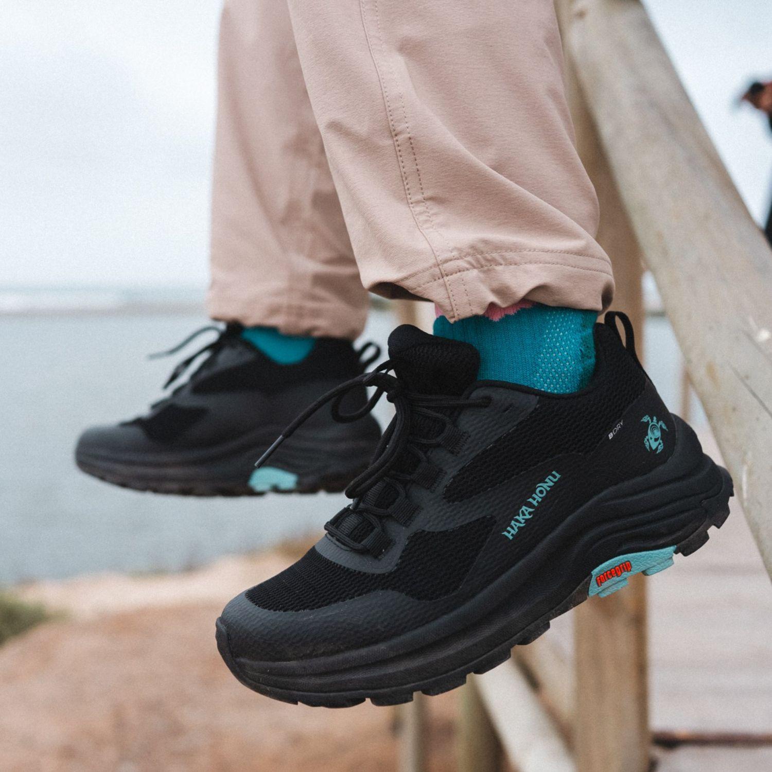 Zapatilla Mujer Huillin Bajo Negro Haka Honu-5